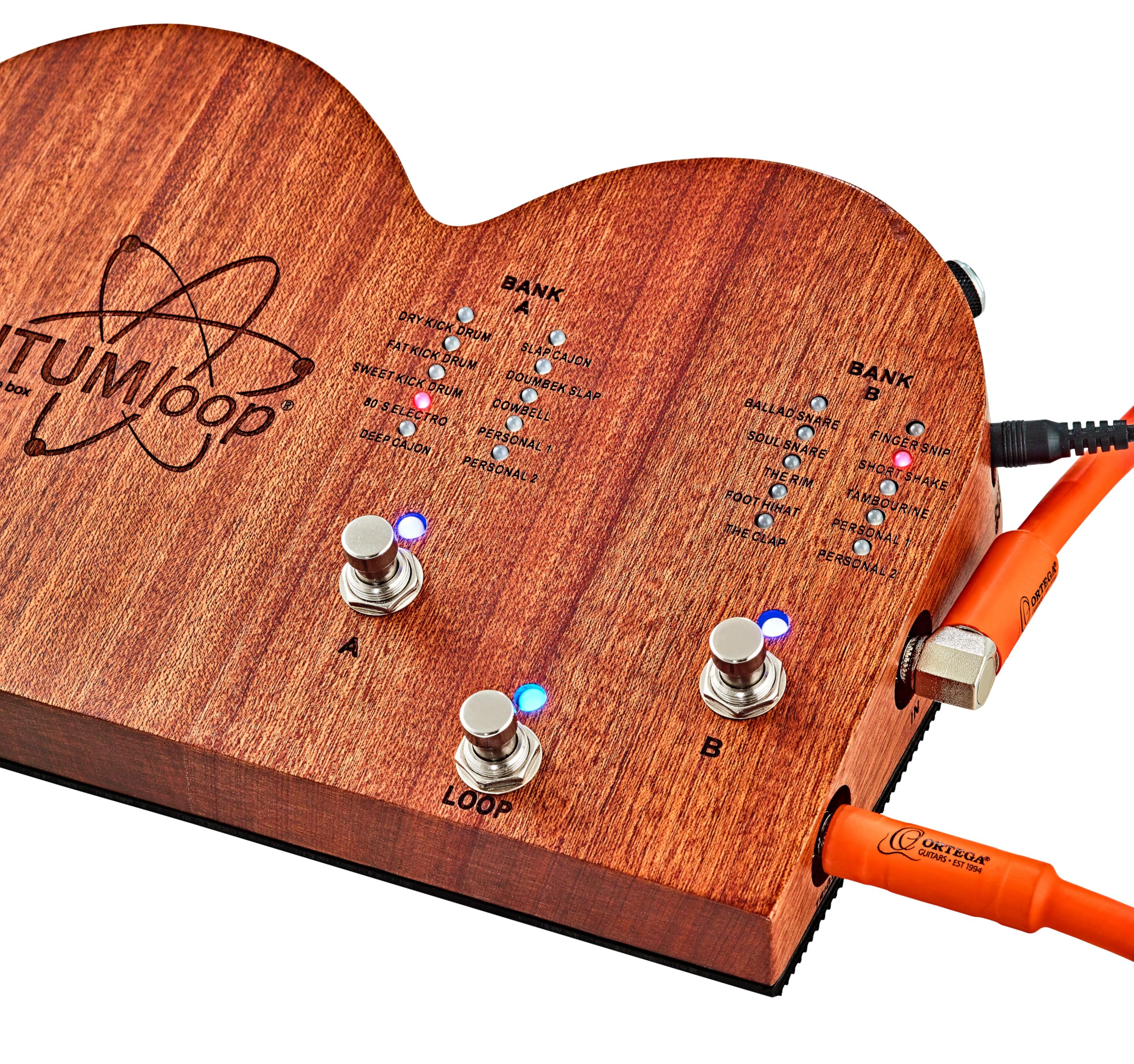 Amazon.com: Ortega Guitars Stomp Box Series Guitar Looper Effects