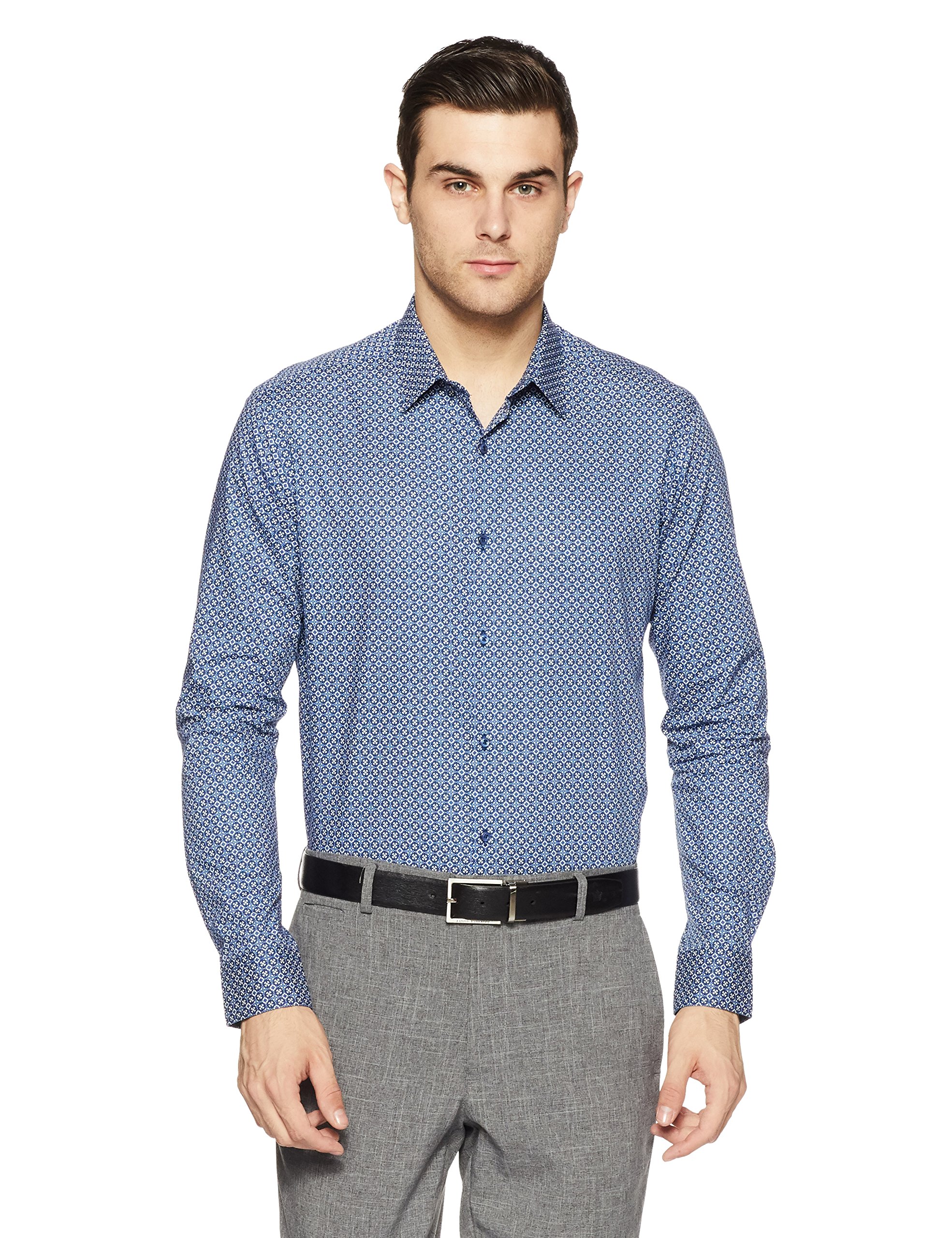 Price Knighthood Shirts Knighthood By Fbb Mens Printed Slim Fit