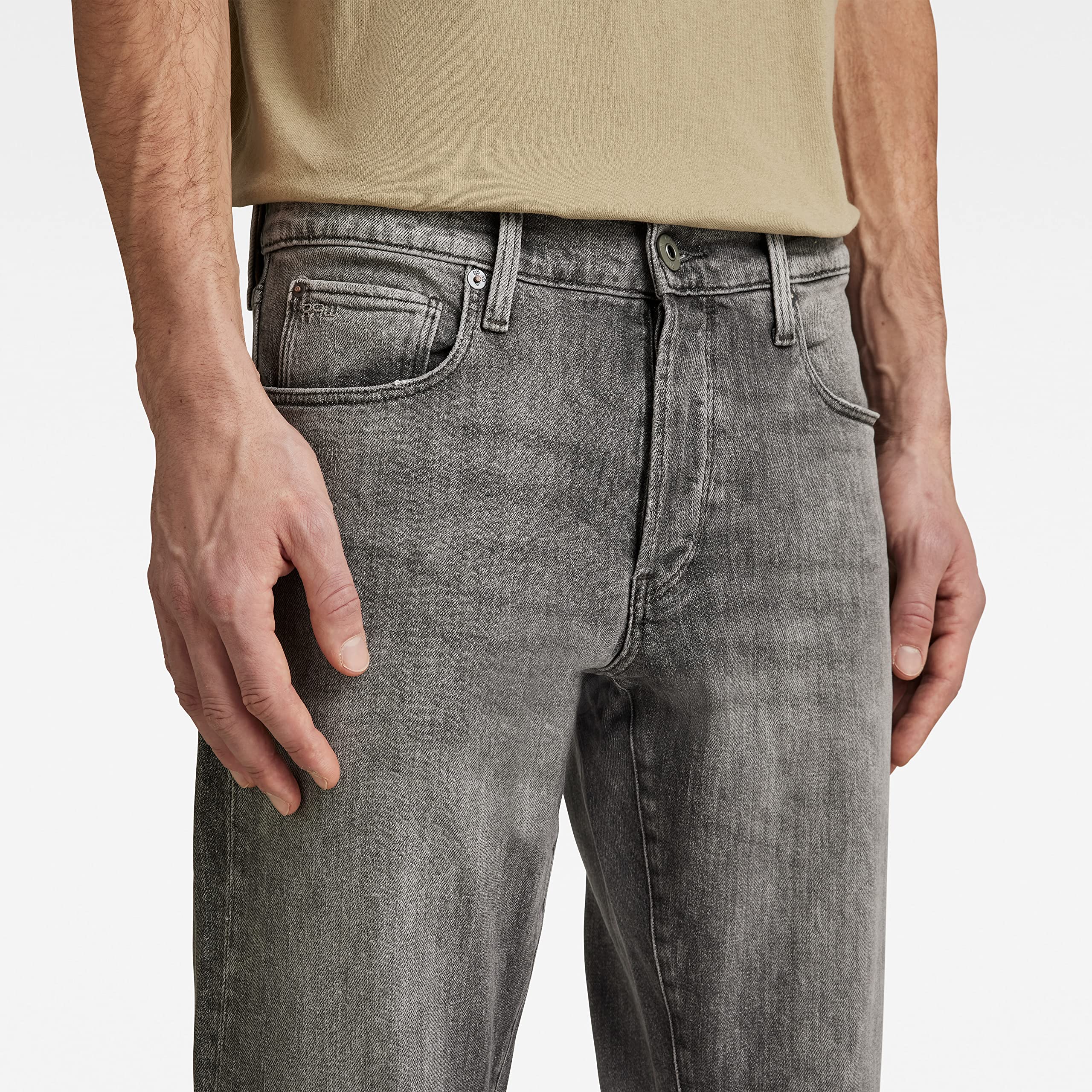 G-Star RAW Herren 3301 Straight Tapered Jeans – Bild 5