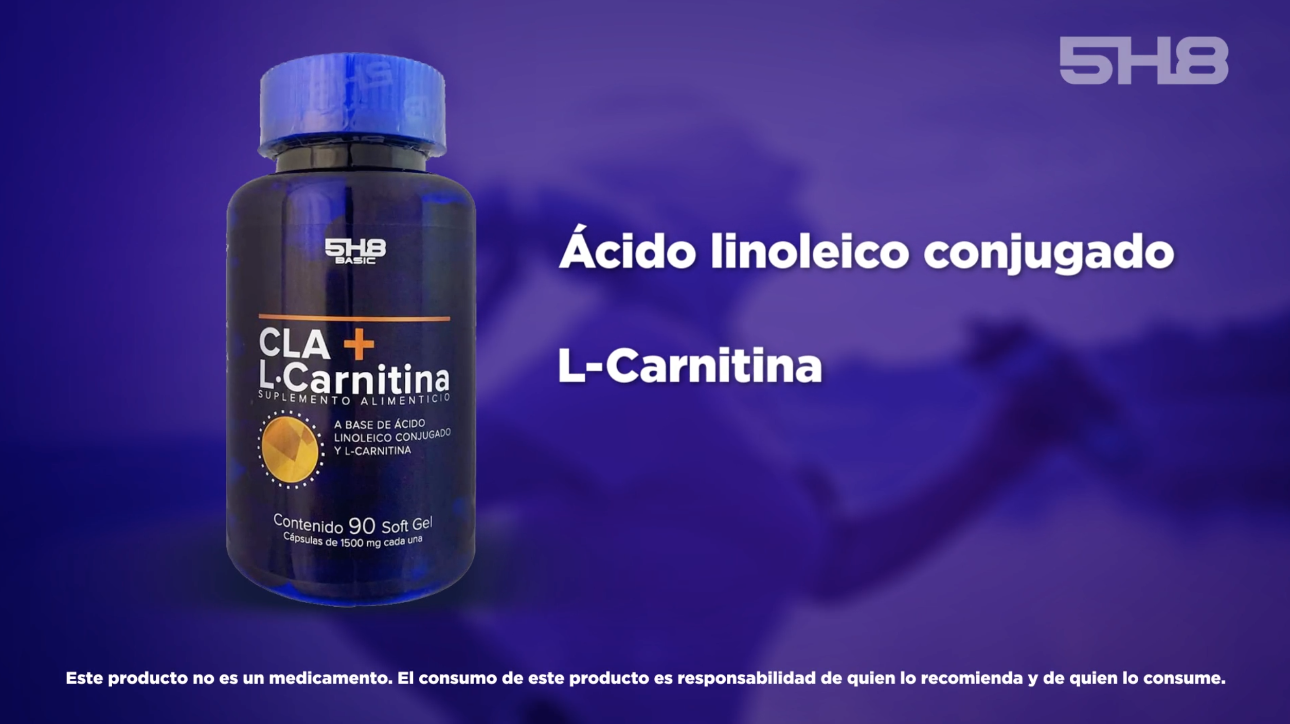 5H8 Basic | LCarnitina+CLA | 90Softgels | Suplemento Alimenticio : Amazon.com.mx: Salud y Cuidado Personal 5H8 Basic | LCarnitina+CLA | 90Softgels | Suplemento Alimenticio : Amazon.com.mx: Salud y Cuidado Personal
