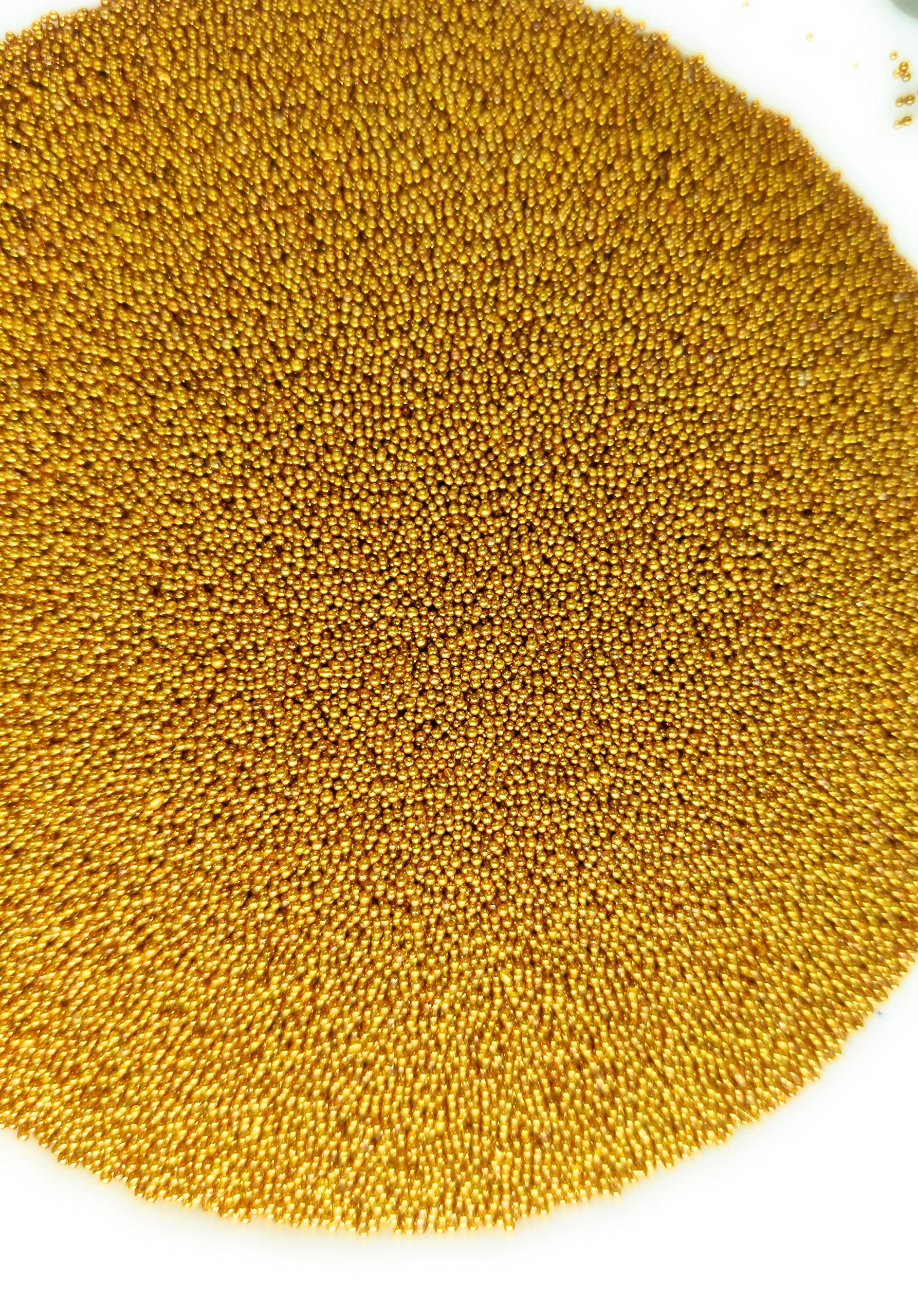 Micro Beads- Embroidery Material for Aari Work 100 G (0.01 MM Micro, Gold)-image-27