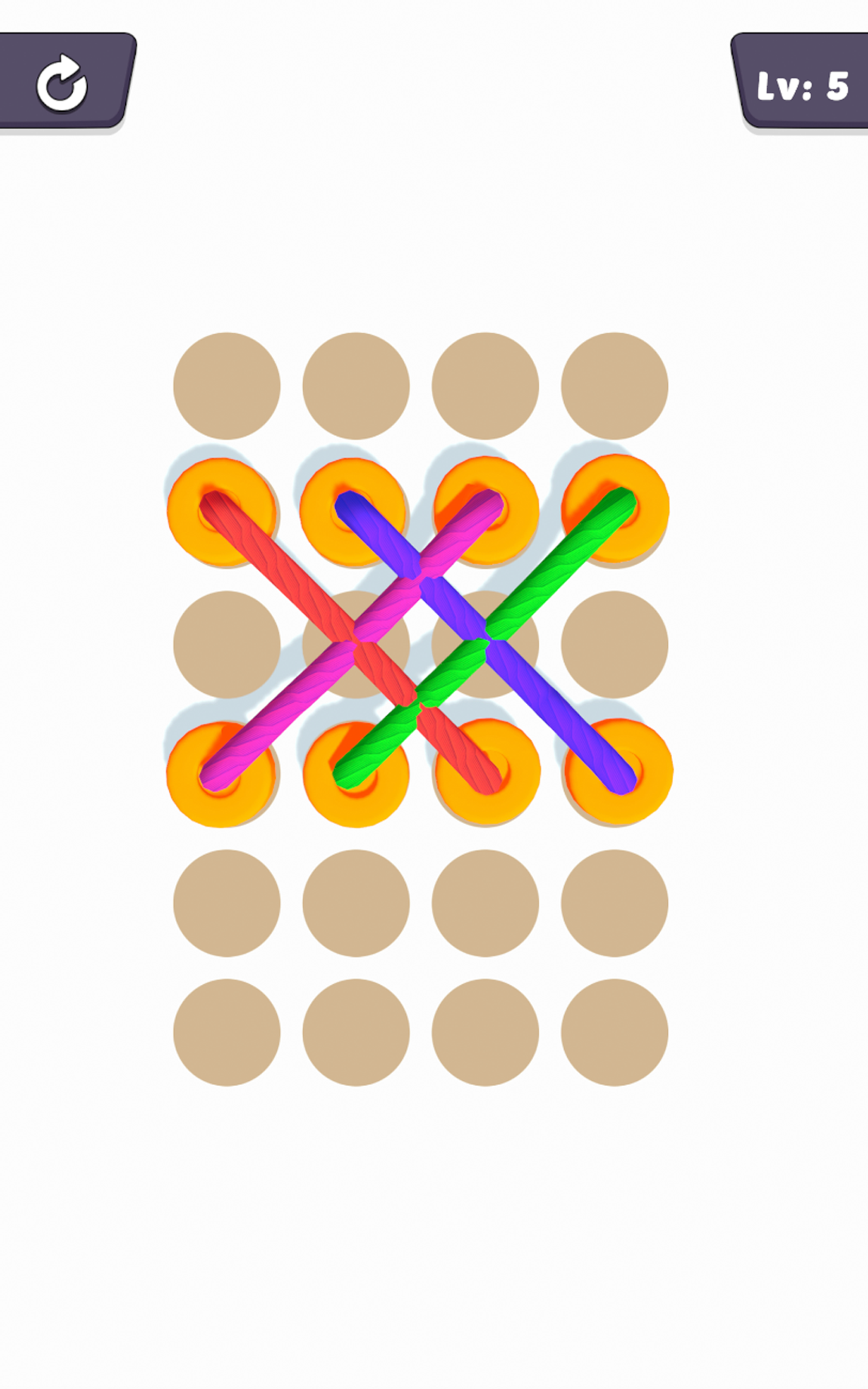 Rope Tangle Knots: Twisted Ropes 3D - App on Amazon Appstore
