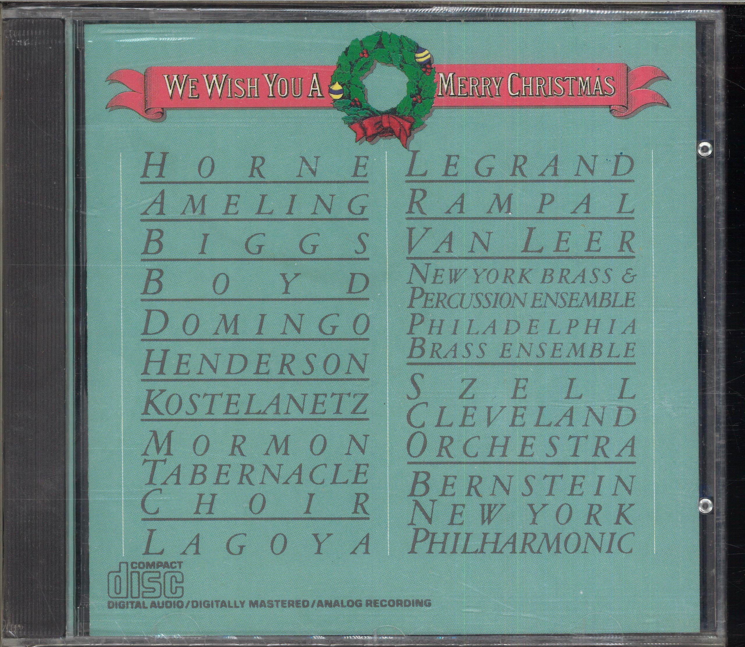 We Wish You a Merry Xmas [Audio CD]