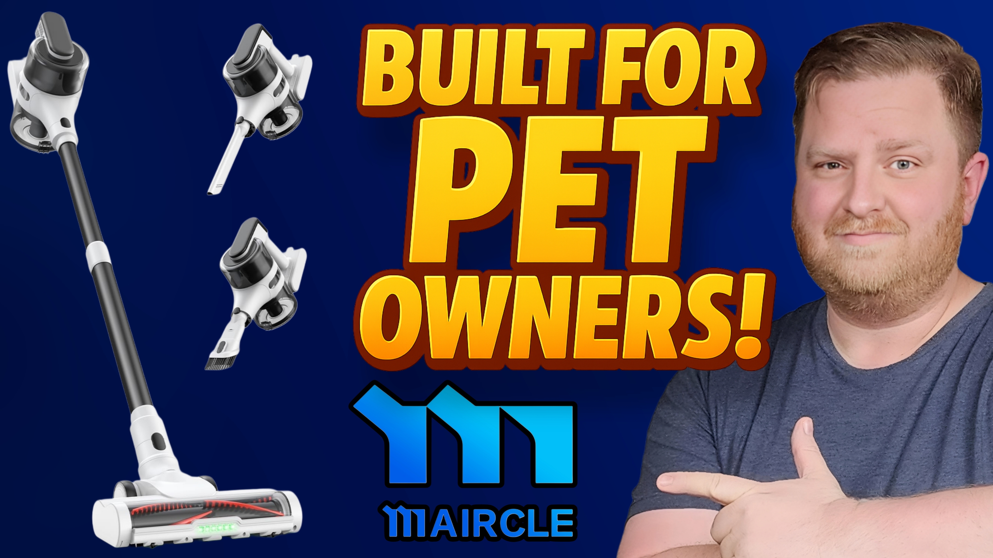 Watch Full Review of the Maircle Cordless Stick Vacuum Cleaner on