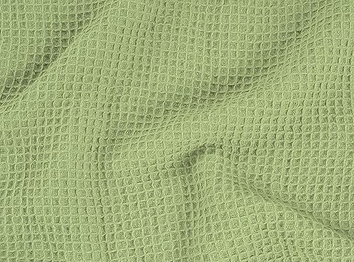 Miniatura 7 de HILLFAIR Mantas de algodón 100% algodón, manta Queen con 2 fundas de almohada, manta de algodón suave y agradable a la piel, mantas de cama Queen,