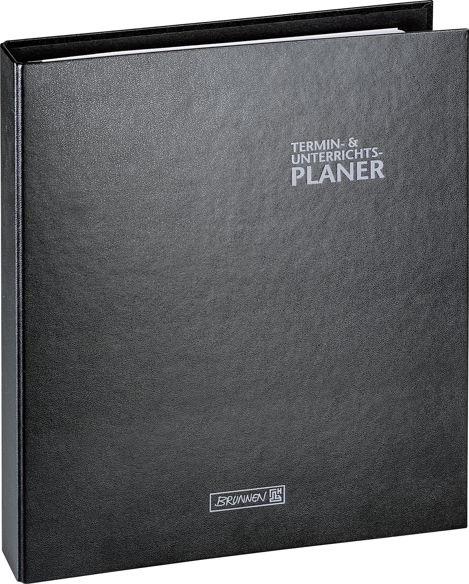 Ring Binder Calendar with Insert Teacher Assortment Black