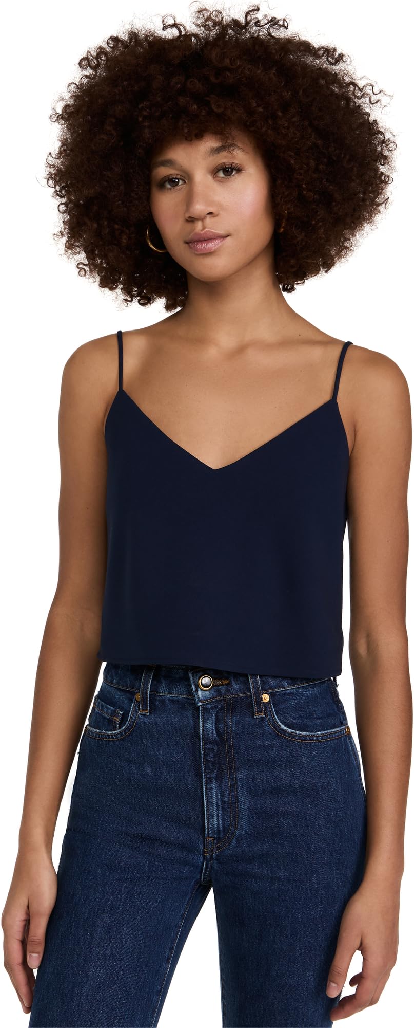 Black Halo womens Dixon Top Cami Shirt