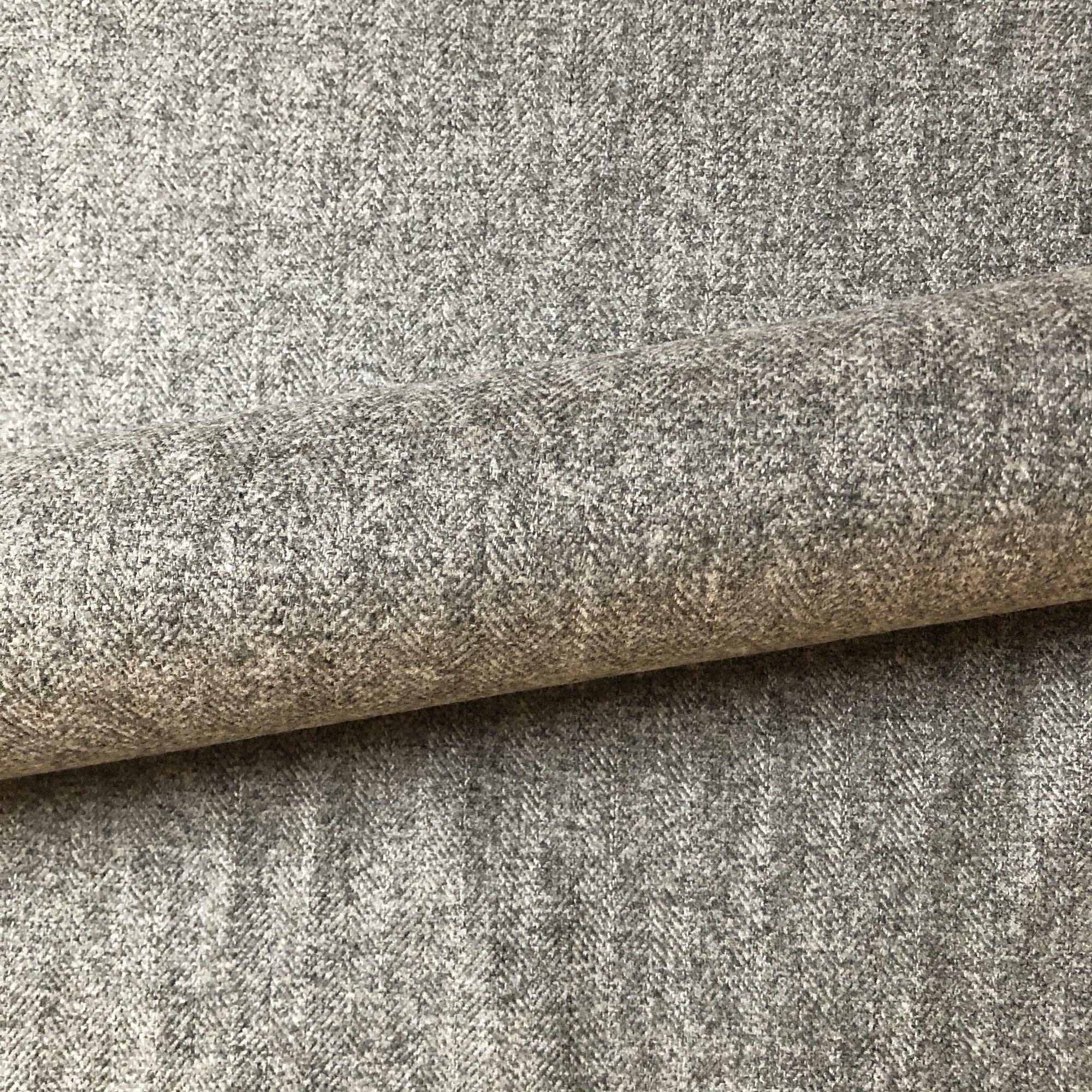 Herringbone Tweed Upholstery Fabric