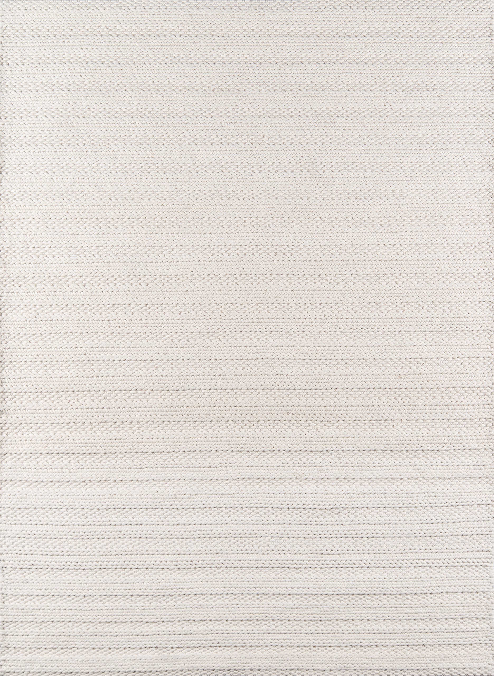 Momeni Andes Wool and Viscose Area Rug, 2' X 3', Ivory
