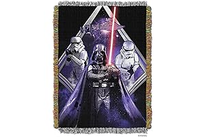 Northwest Star Wars Woven Tapestry Throw Blanket, 48" x 60", Midnight Vader