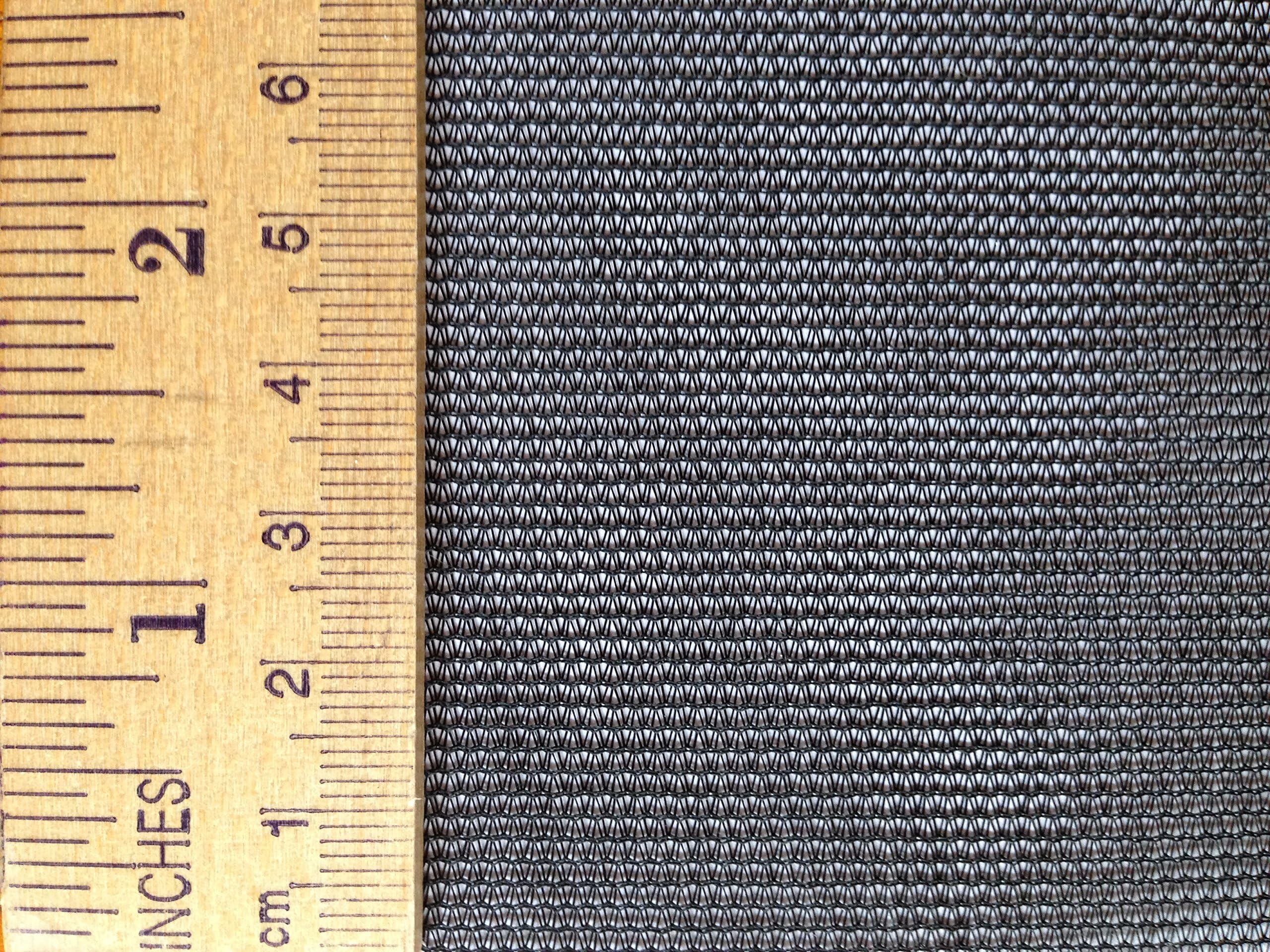 Skeeta Mosquito (No-See-Um) Netting Fabric By 64" Wide X 10 Yards - Black