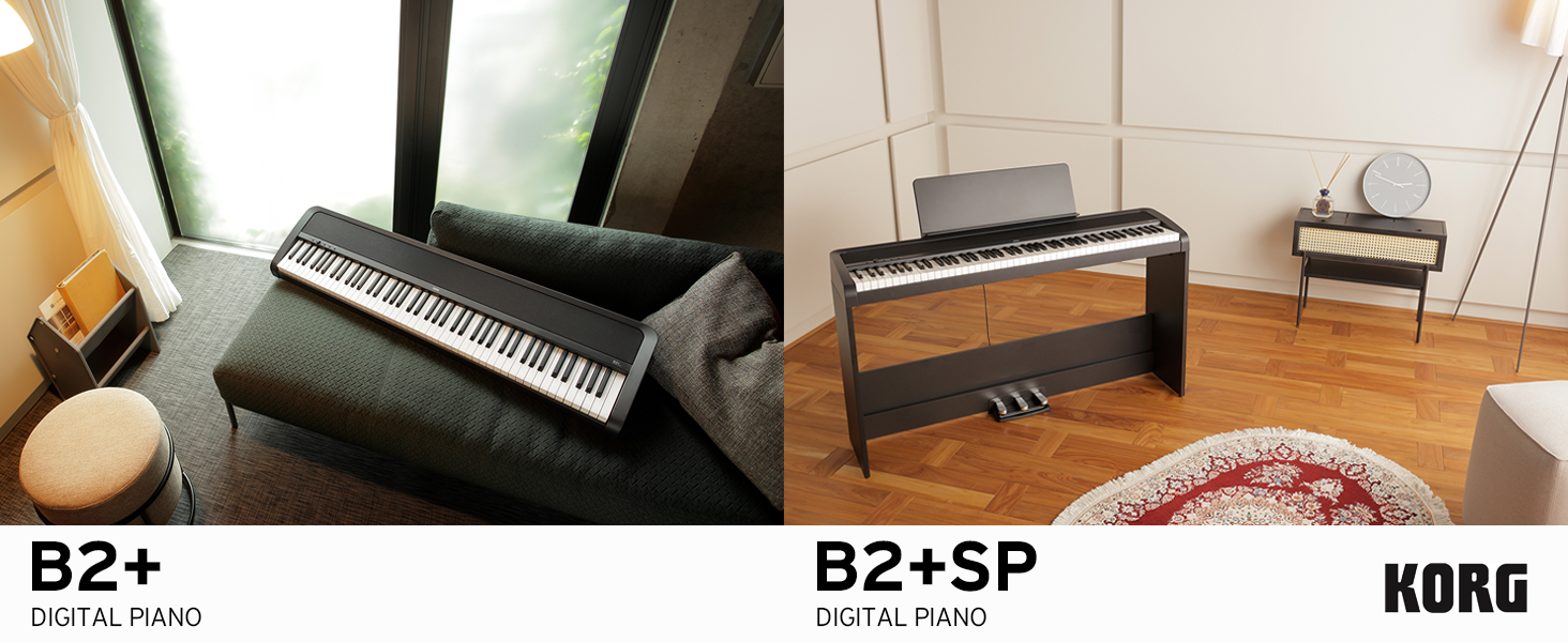 Amazon.co.jp: KORG B2+ Electronic Piano, Stand & 3 Pedal Set