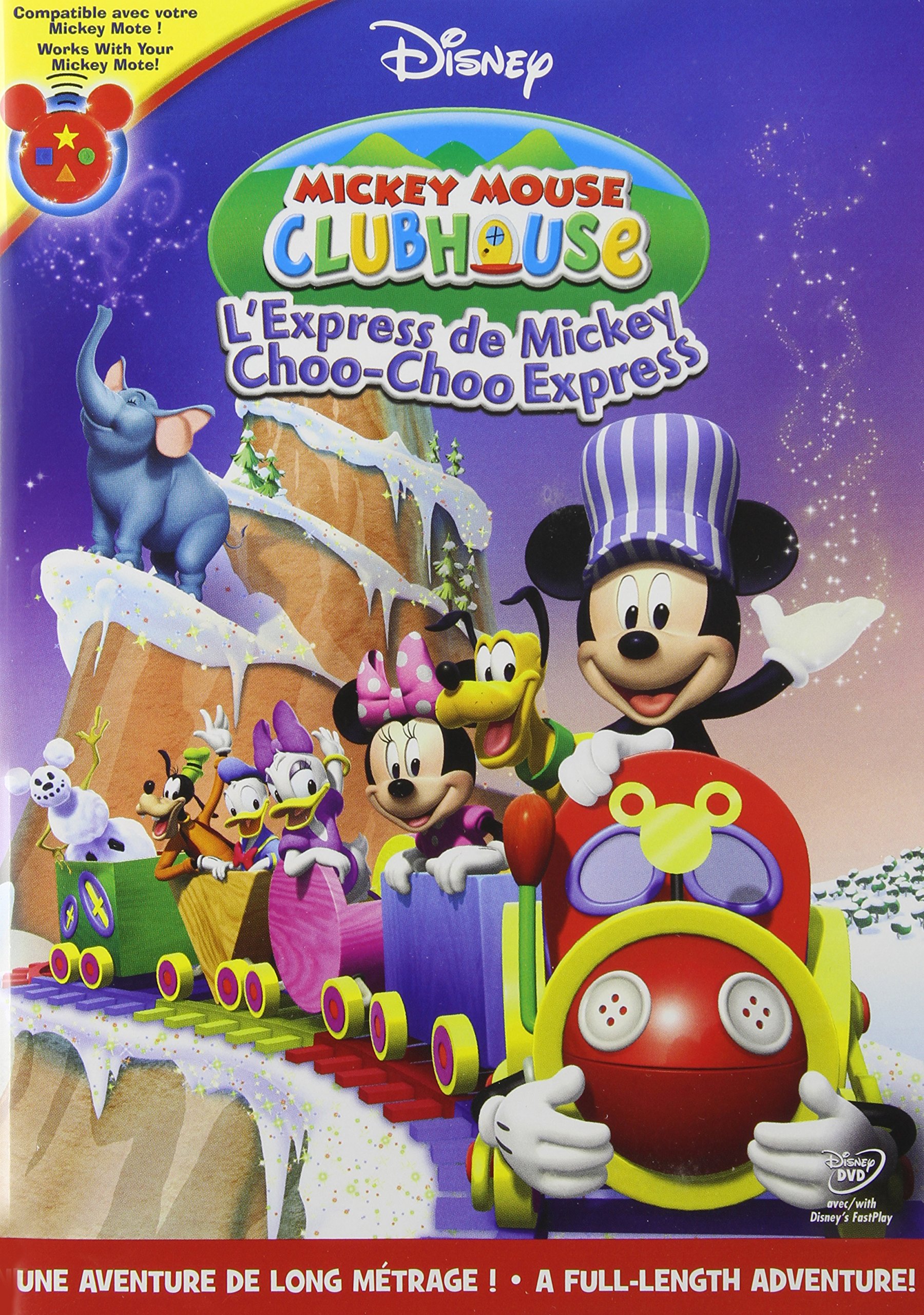 Disney Mickey Mouse Clubhouse: Choo-Choo Express (Bilingual) [DVD]