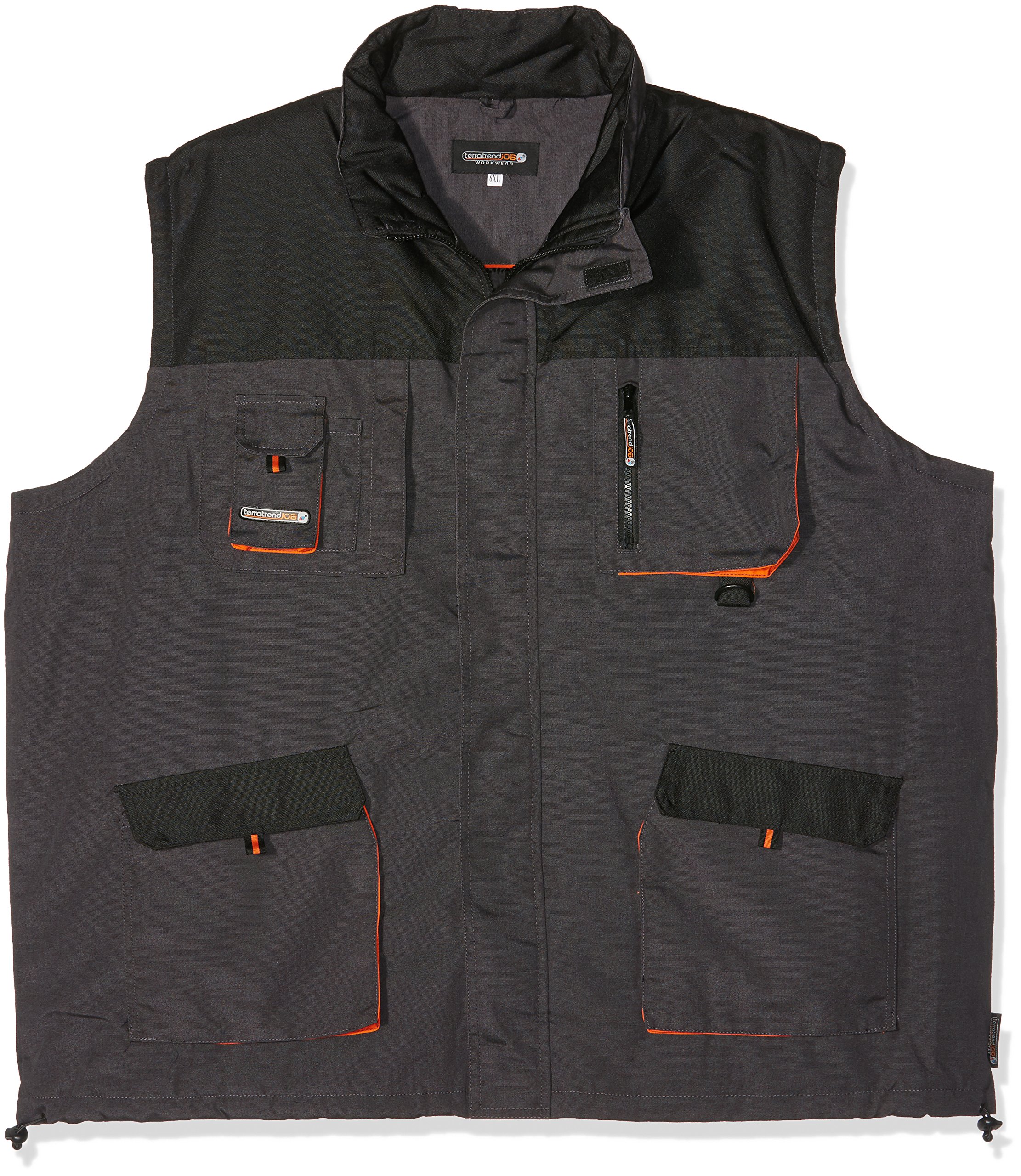 Terratrend Job 4300-S-1064 kamizelka m?ska, rozm. S, czarny/antracyt, wielokolorowa, 4300-6XL-6310