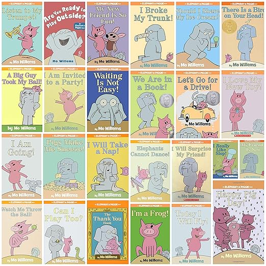 Elephant & Piggie Series Entire Complete 25 Books Set Collection Bundle