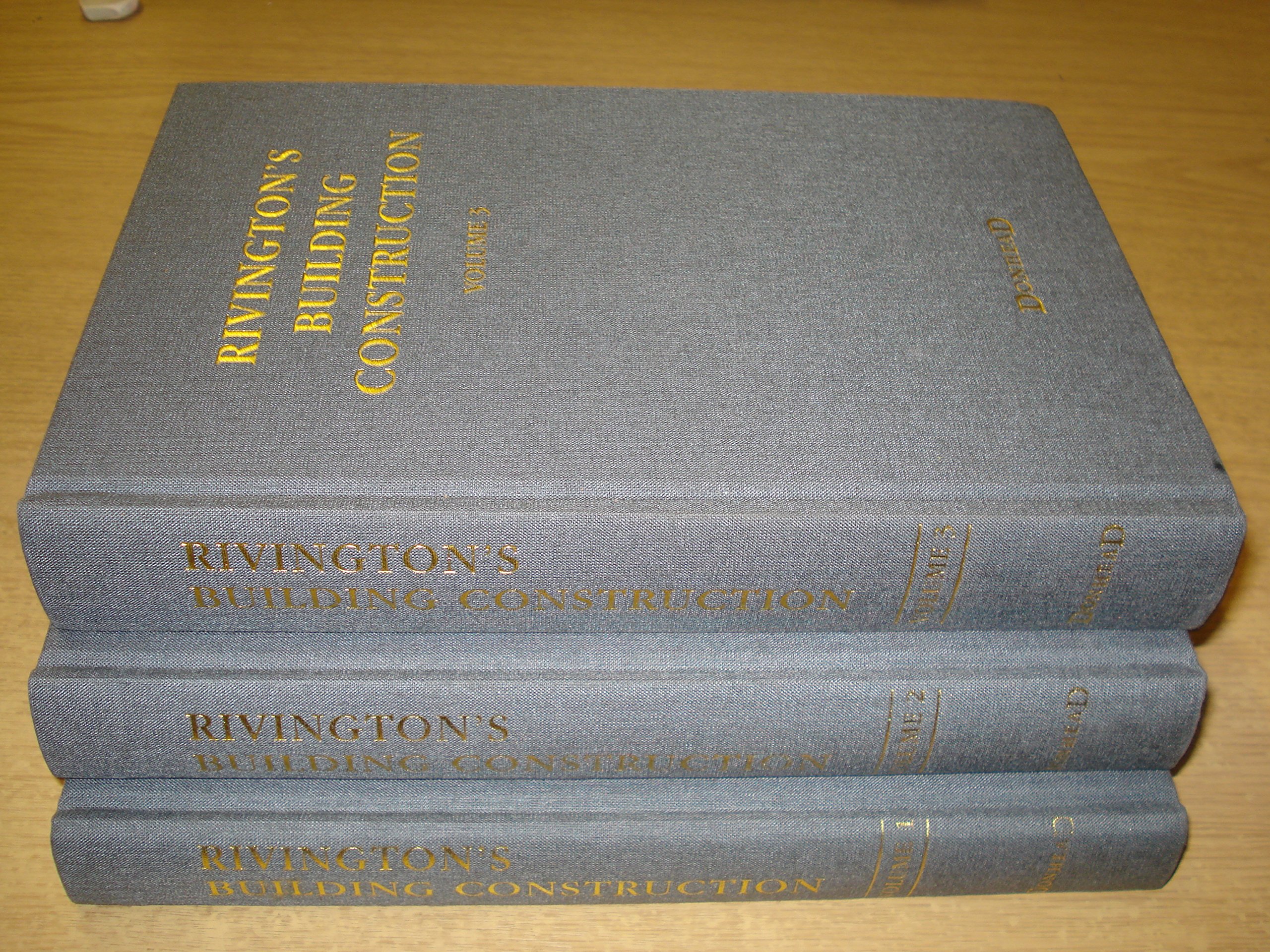 Rivington's Building Construction