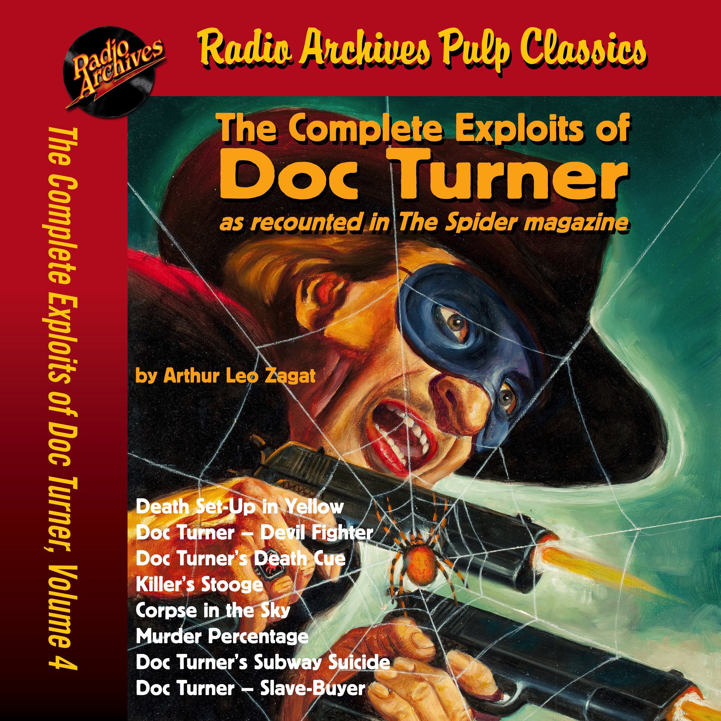 Cover art for The Complete Exploits of Doc Turner, Volume 4