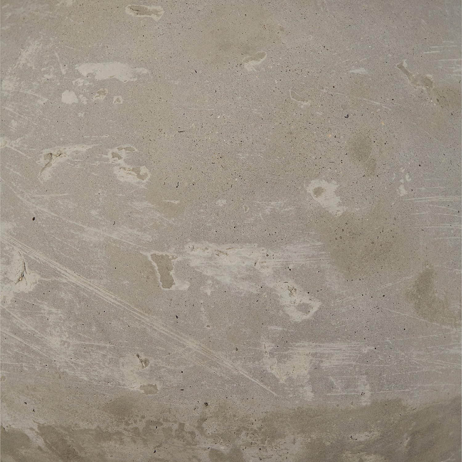 Free Shipping Over $50 Amazon Brand – Stone & Beam Industrial Round Concrete Table Desk Lamp with Light Bulb and Beige Shade, 16H