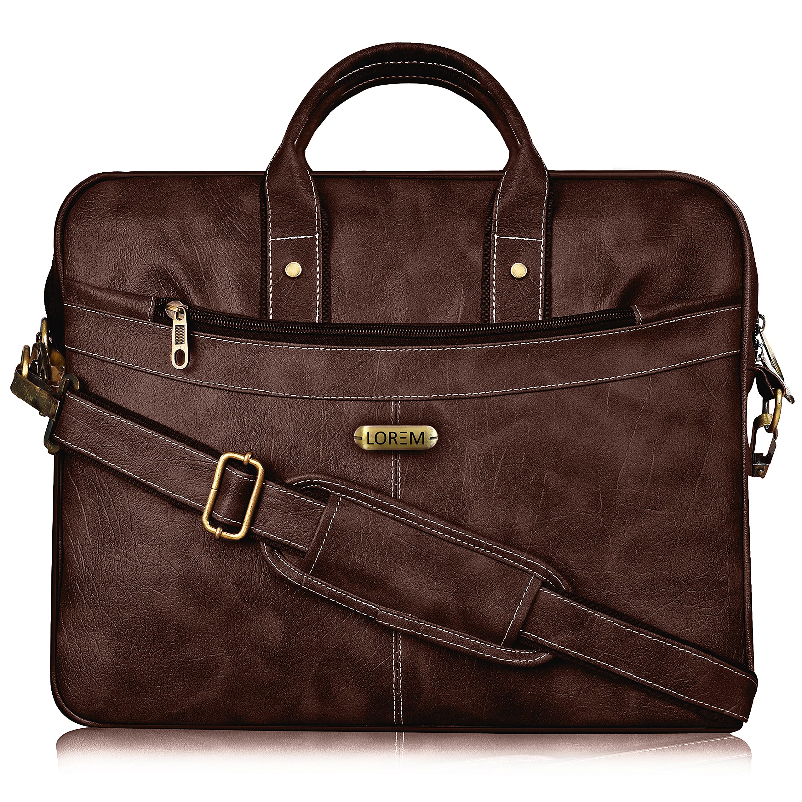 LOREM Unisex Mat Maroon Textured Artificial Leather Laptop Bag BG37 (B09KJF8BNG) Amazon Price History, Amazon Price Tracker