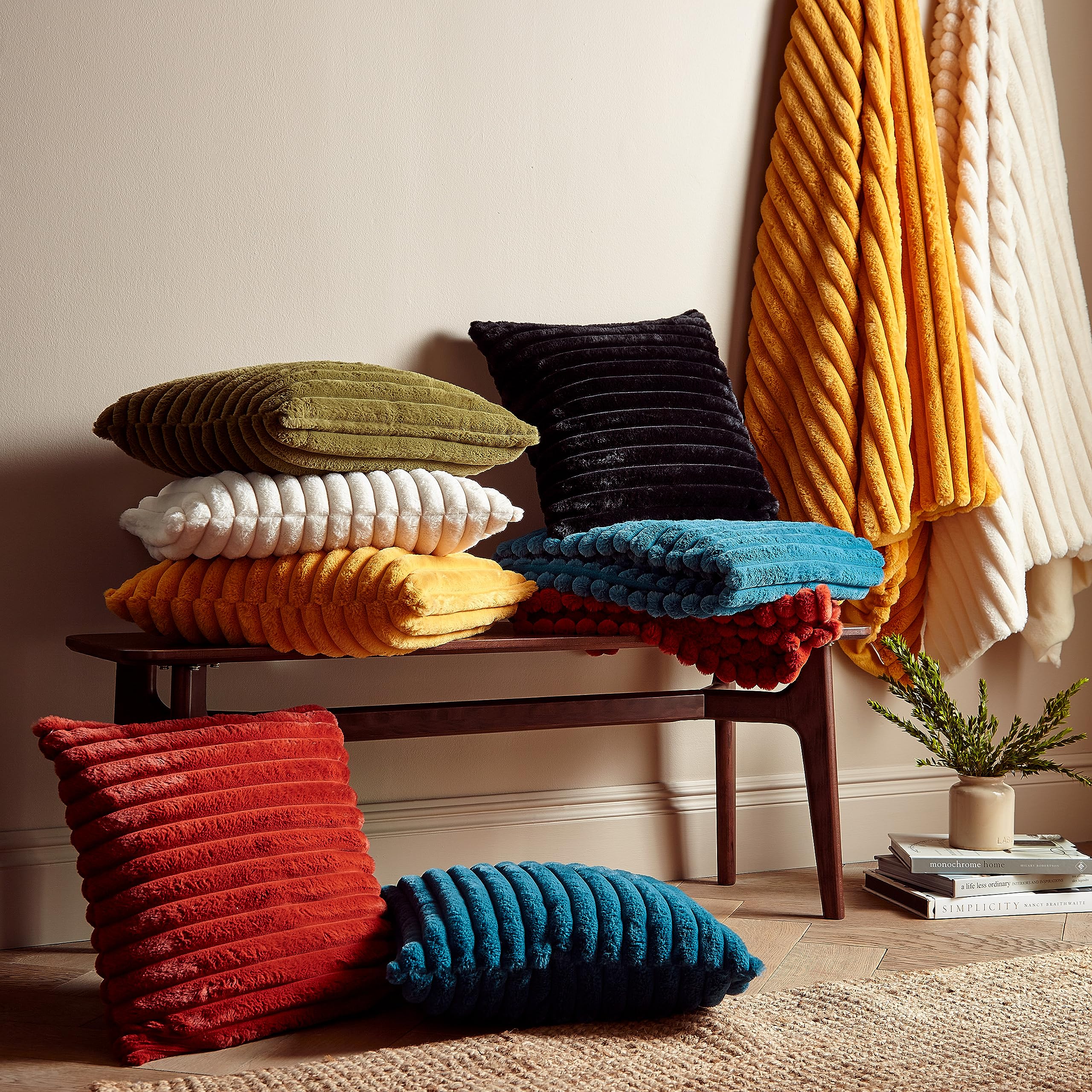 Buy CATHERINE LANSFIELD Velvet Cushions Online - View #7