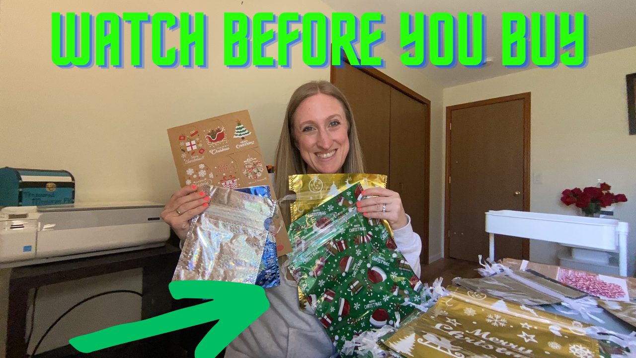 Watch Honest Review of Christmas Gift Bags #gifted on Amazon Live