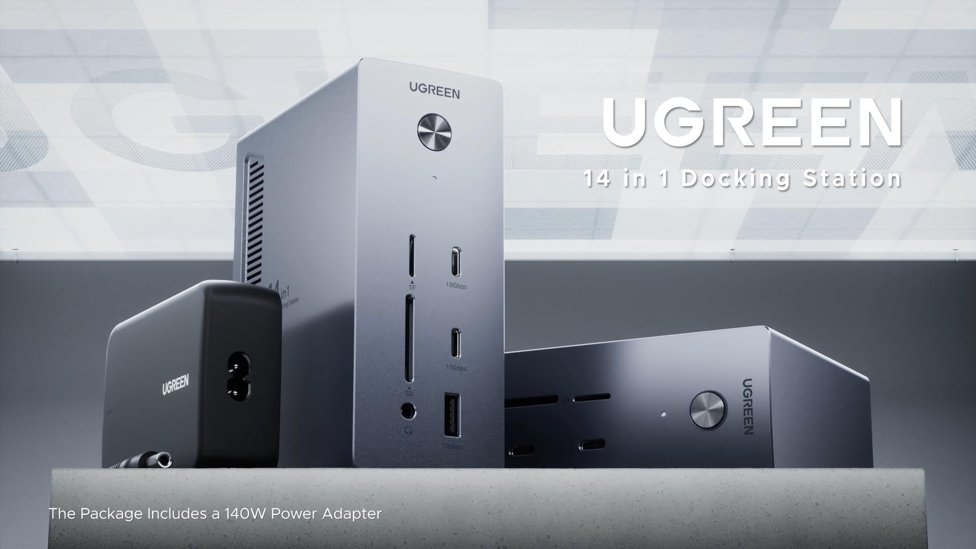 UGREEN Docking Station, 14-in-1 Revodok Pro 314 2HDMI & DP with 8K UGREEN Docking Station, 14-in-1 Revodok Pro 314 2HDMI & DP with 8K