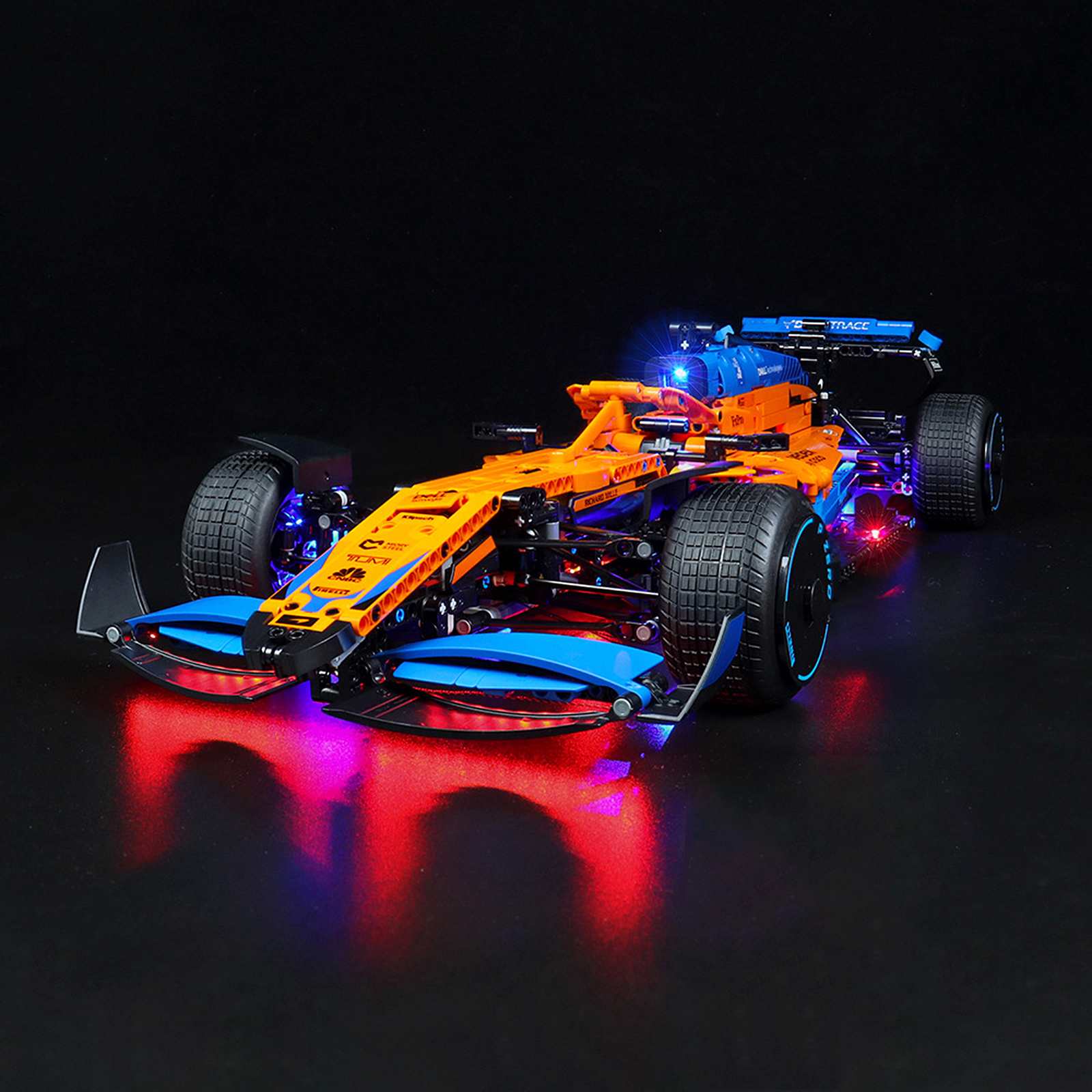 VLites LED Bleuchtung Kompatibel mit Lego 42141 McLaren Formel 1 Rennwagen(Ohne Bausteinen Modell) – Bild 7