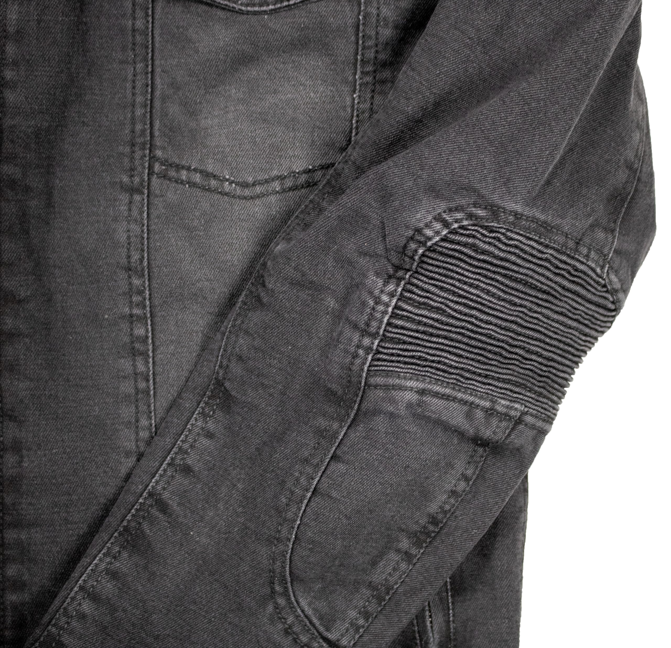 Herren Motorradjacke Jeans Jacke mit Protektoren