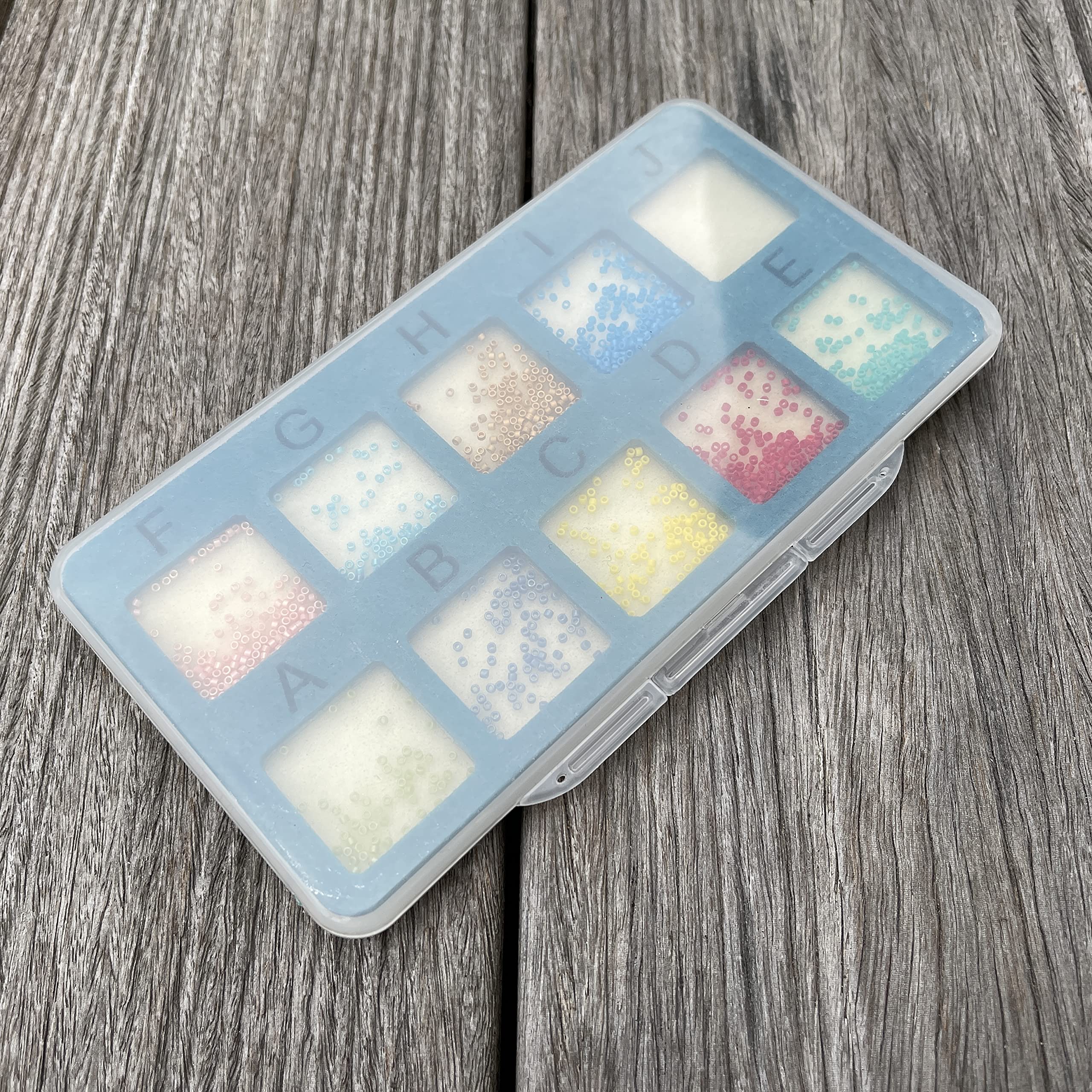 Générique Tapis de perlage de voyage organisateur de perles nomade 10 cases