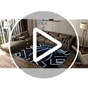 Kids Basketball Mat - Black Basketball Rug for Boys Kids Room Sports Carpet Rug for Boys Bedroom, 2'×3'