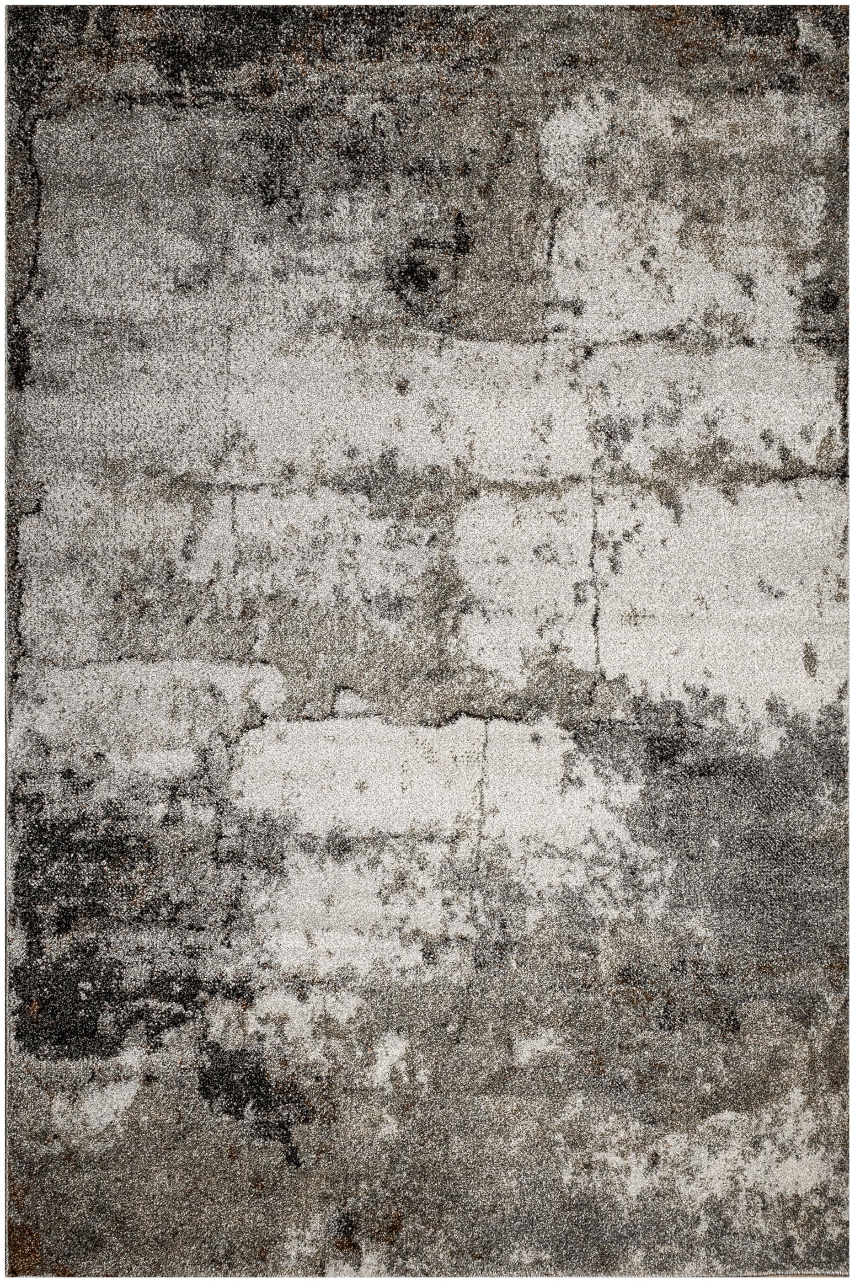 Ponte Moderne Teppiche Wohnzimmer Grau Beton 140x190 cm, Teppich Schlafzimmer, Tepich Waschbarer, Bedroom Carpets, Rug The Carpet Living Room, Area Rugs, Teppiche Gegend Rechteckig, dywan