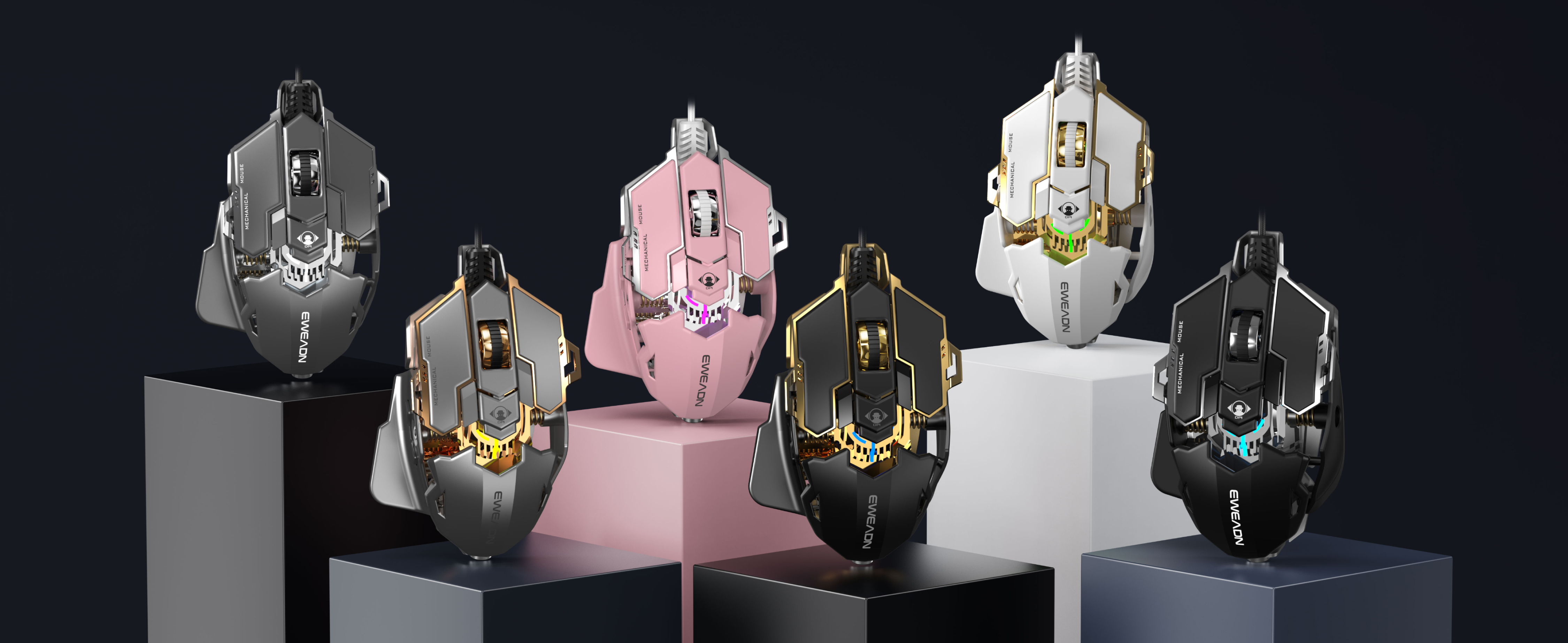 Amazon.com: SEUNKWANG EWEADN Wired Gaming Mouse, Ergonomic RGB