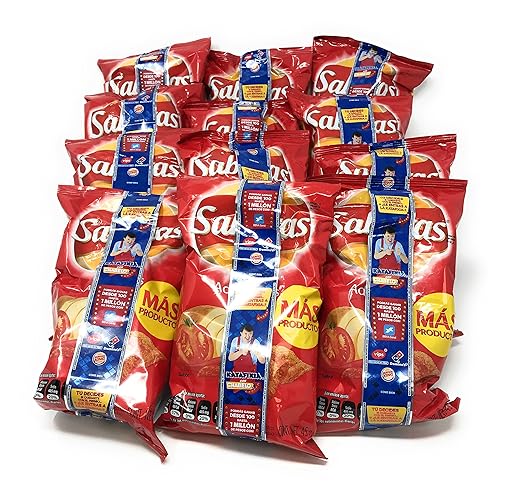 Sabritas Adobadas Bundle of 12 Bags (1.59 oz)