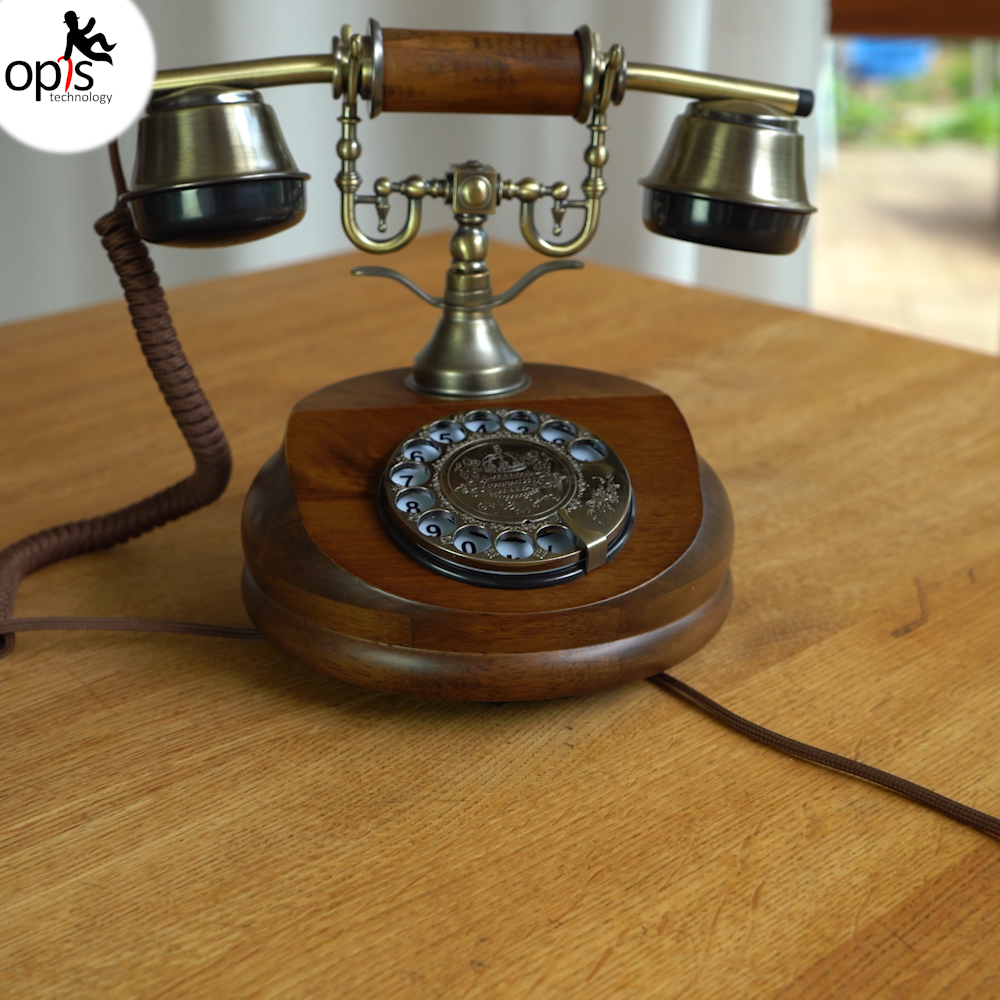 Amazon.com : Opis 1921 Cable Model D — Vintage Wall Phone, Real