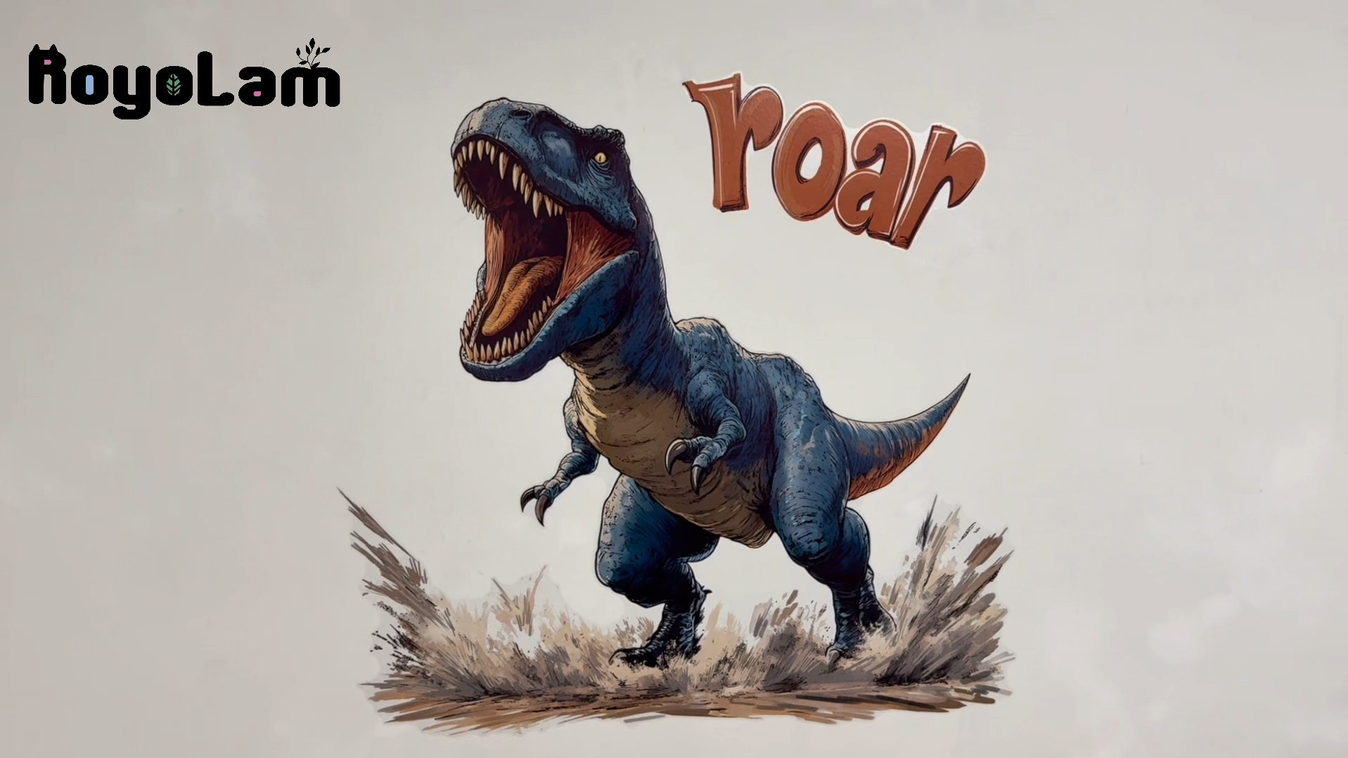 Vinilo Decorativo Tyrannosaurus Rex Removible Impermeable miniatura 7