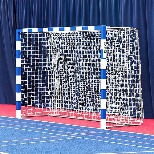FORZA Alu80 Competición Balonmano Objetivos Tamaño de la normativa IHF 9.8 ft x 6.6 ft Handball Goal Net World Sports
