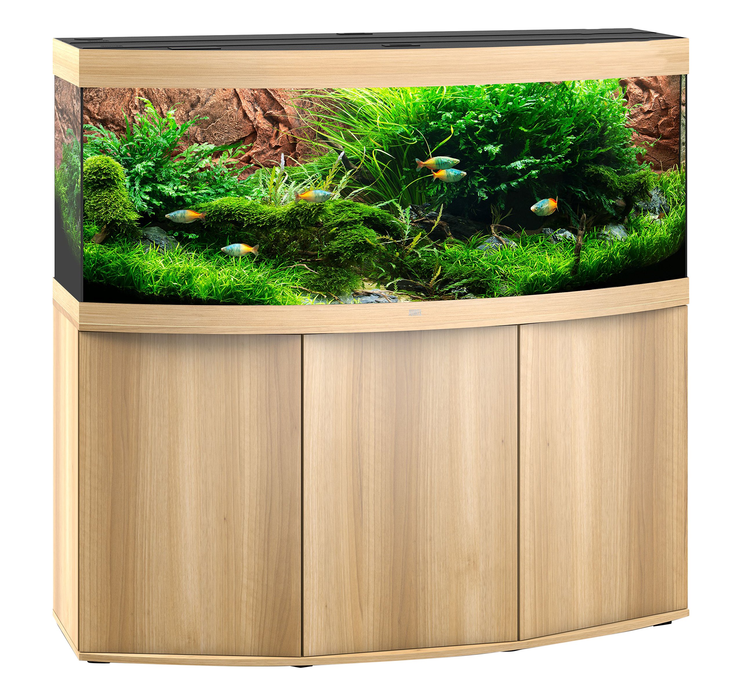 Juwel Aquarium 10851 Vision 450 LED, mit Unterschrank SBX, helles holz