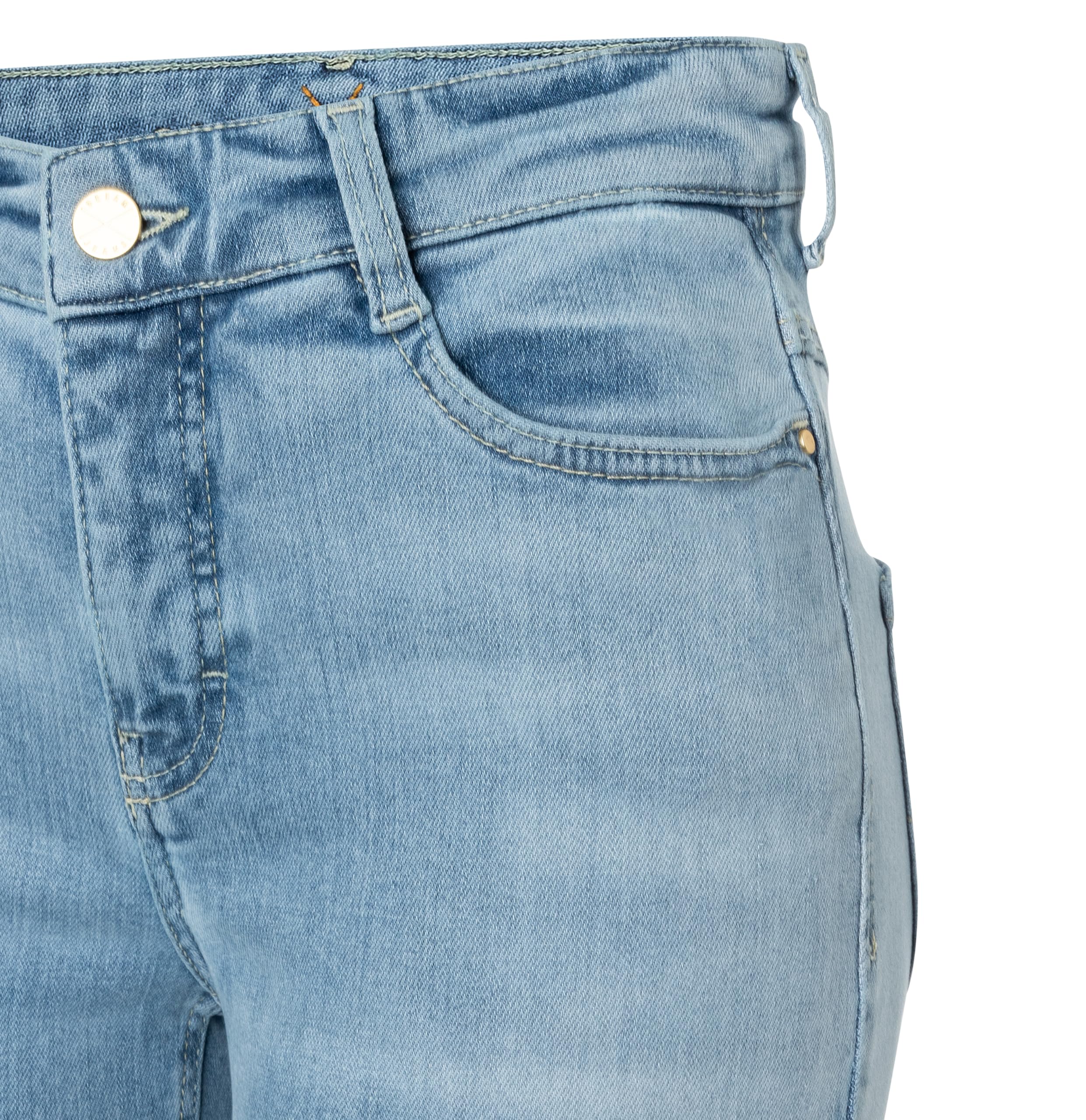 MAC Dream Boot Authentic Megaflex Damen Jeans Summer Blue Clouds wash Art.Nr. 0358L543390 D215*, Größe:W34/L34, Farbe:D215 Summer Blue Clouds wash