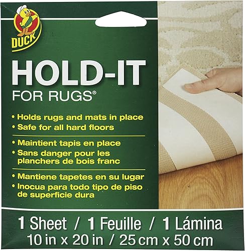 Banda fijadora para tapetes Duck Brand Blanco 519244