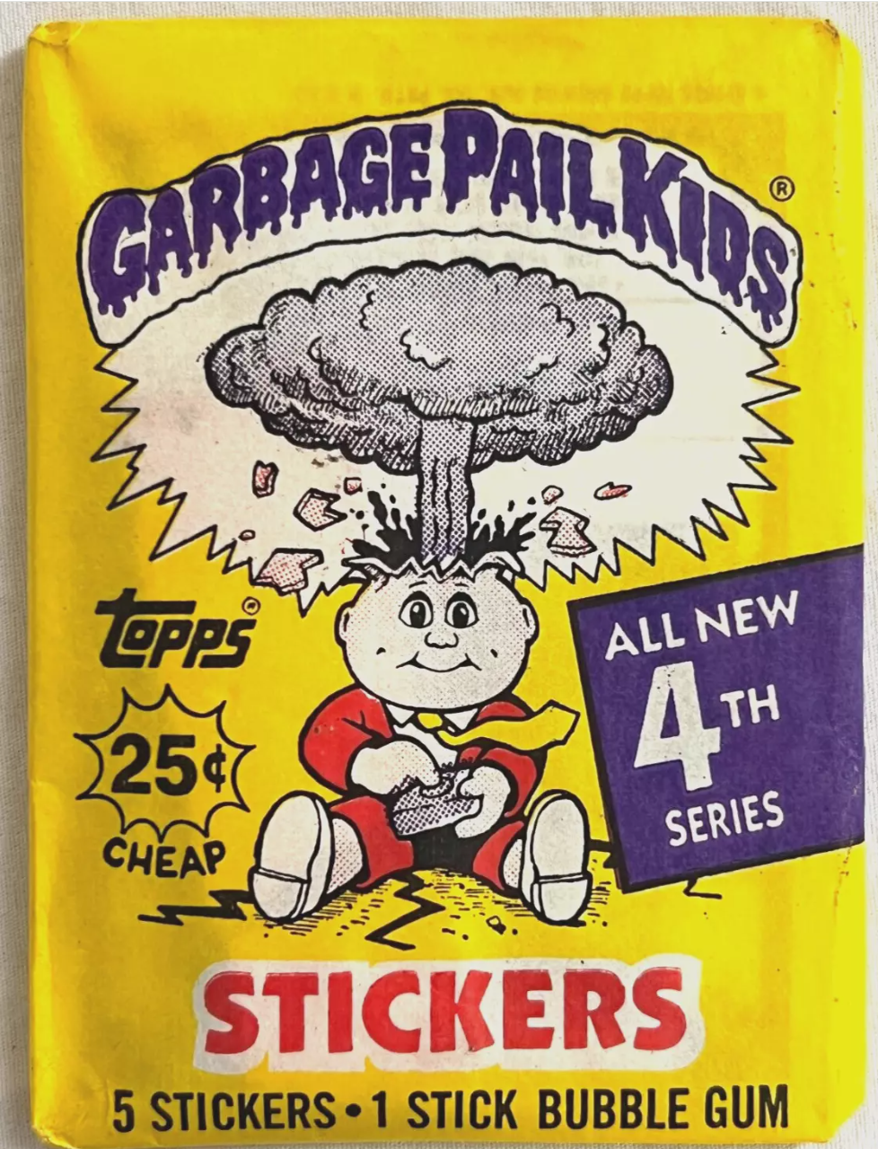 Amazon.com: Garbage Pail Kids Trading Cards [Series 4] Original
