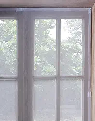 Tela Mosquiteiro Janela Protetora Tela Branyl Branco 1.25x1.25 m Tecido