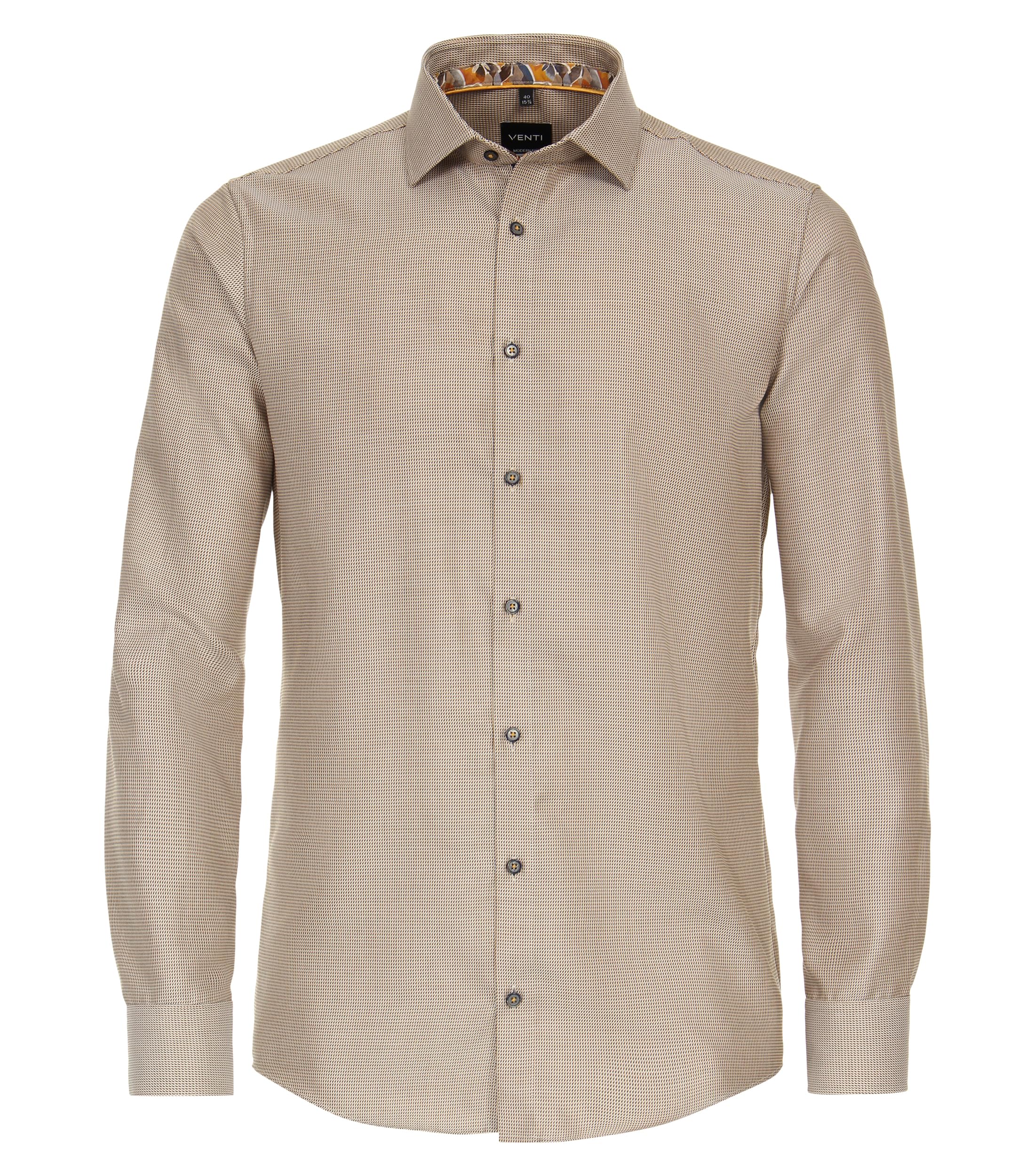 Venti Businesshemd Langarm Uni Modern Fit