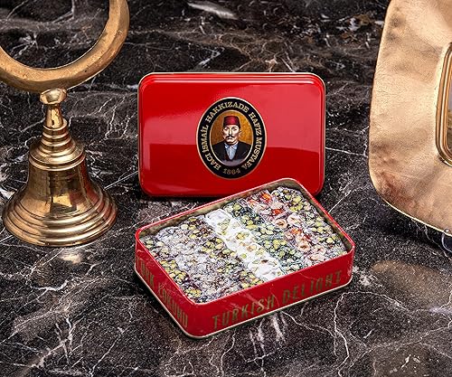 Miniatura 126 de Hafiz Mustafa 1864 Istanbul Baklava - Caja de pastelería - Bocadillos de postre de Baklava horneados hechos de hojas de masa filo fresca, pistacho