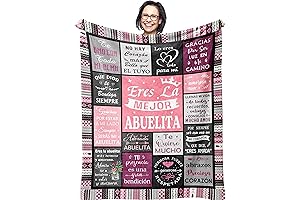 Grandma Gifts in Spanish - Perfect Blanket for Abuela