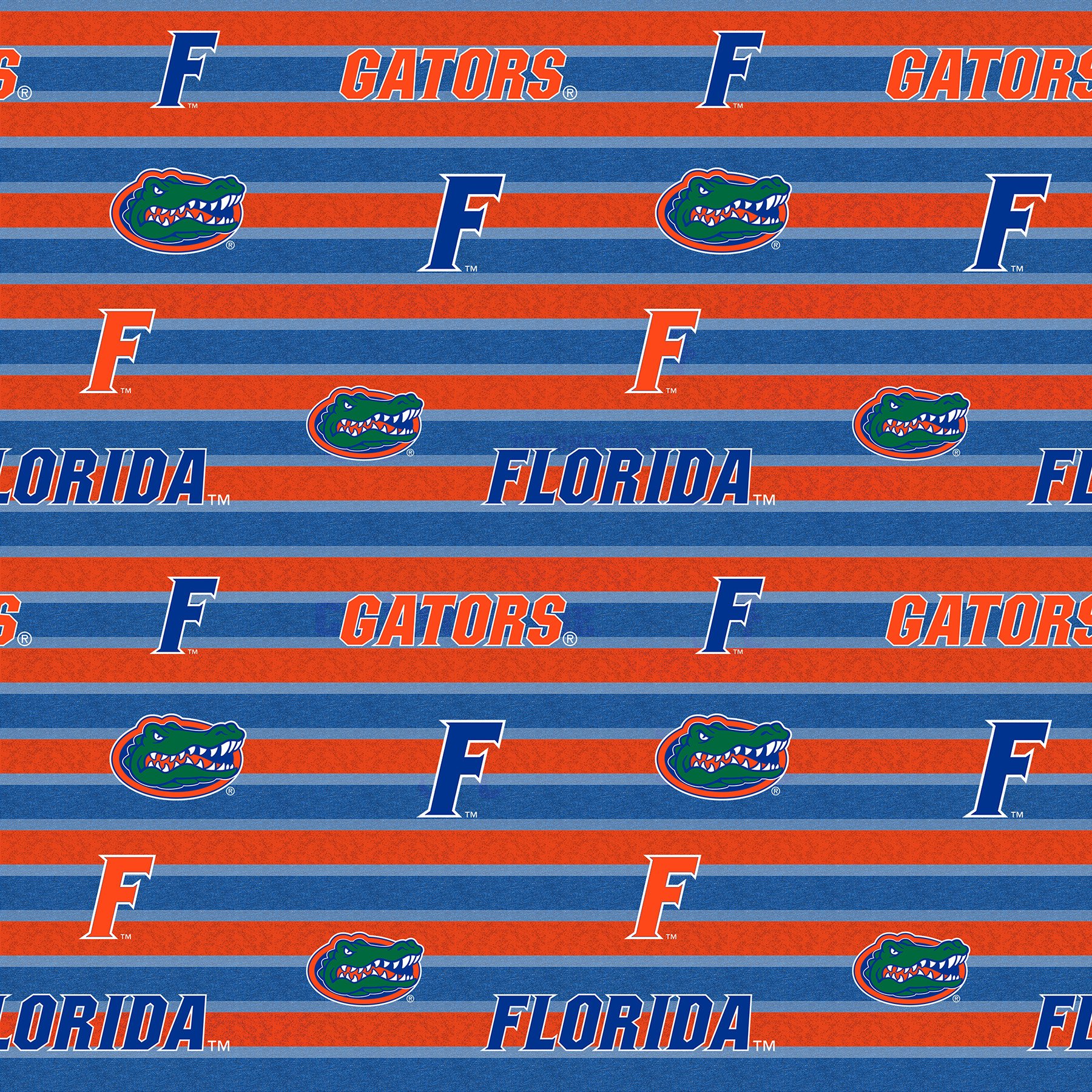 Gators Blanket University Of Florida Fleece Fabric By Sykel