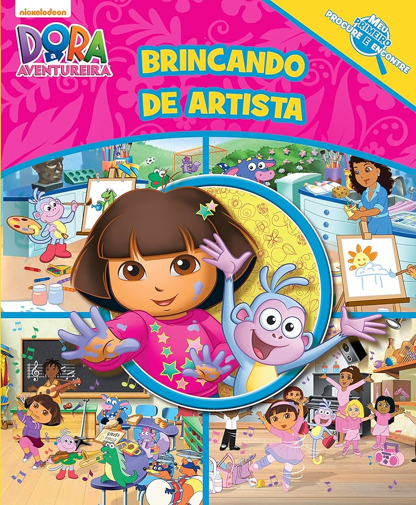 絵画 dora Dora, a Aventureira - Brincando de artista | Amazon.com.br