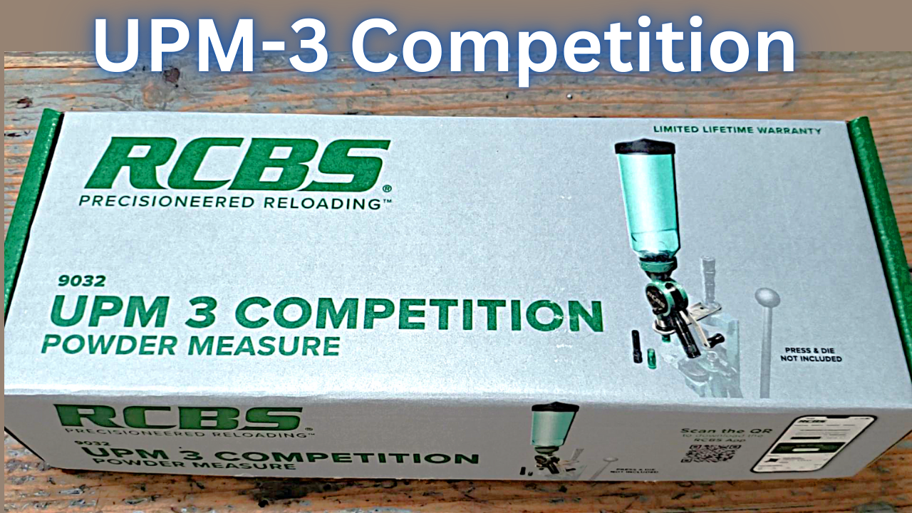 Watch RCBS UPM-3 Competition Powder Measure on Amazon Live