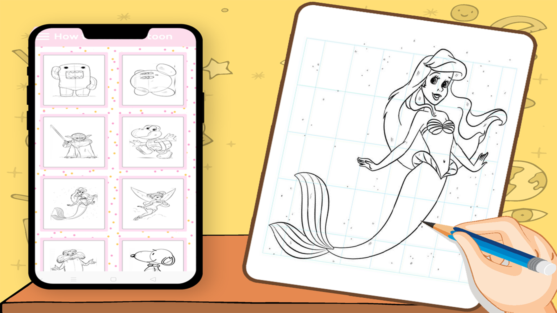 How to Draw Cartoon Characters - App on Amazon Appstore