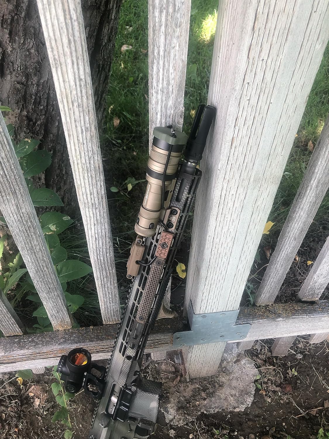 Hammy3DPrints Light Lens Cover for Weapon Mount Flashlights (Light Brown - Original, Holosun RAID)