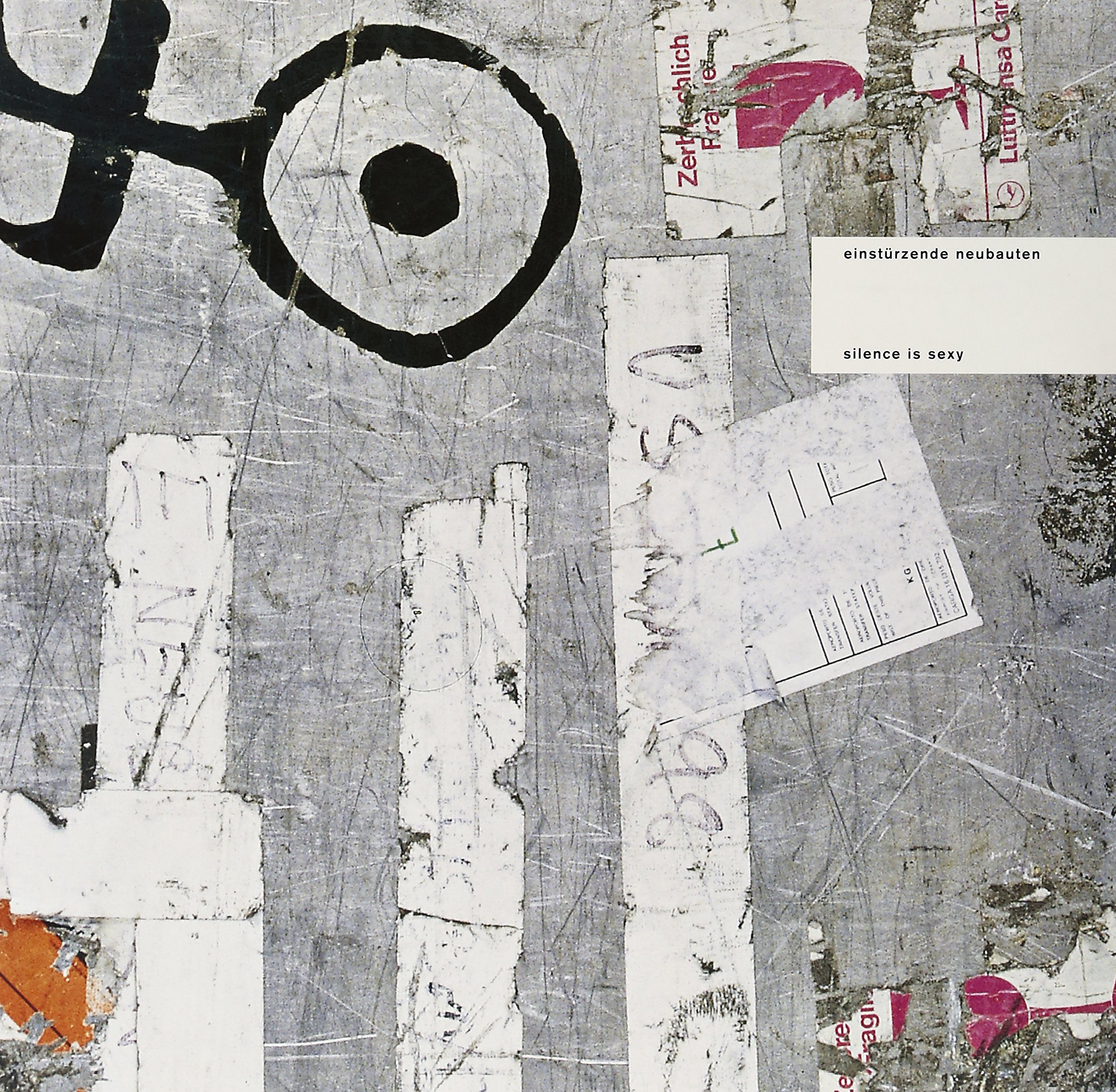 Einsturzende Neubauten Silence Is Sexy Double LP Vinyl 957051 NEW